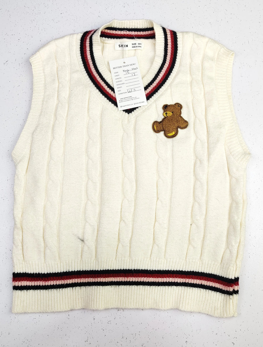 Buy online pre-used pre-loved 100% authentic & Original branded Shein (KWG-3402) available in Pakistan. Top international brands avilable.