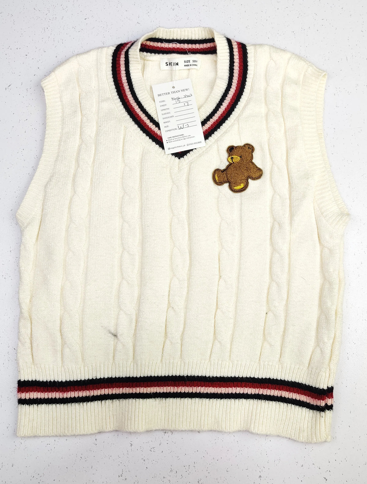 Buy online pre-used pre-loved 100% authentic & Original branded Shein (KWG-3402) available in Pakistan. Top international brands avilable.