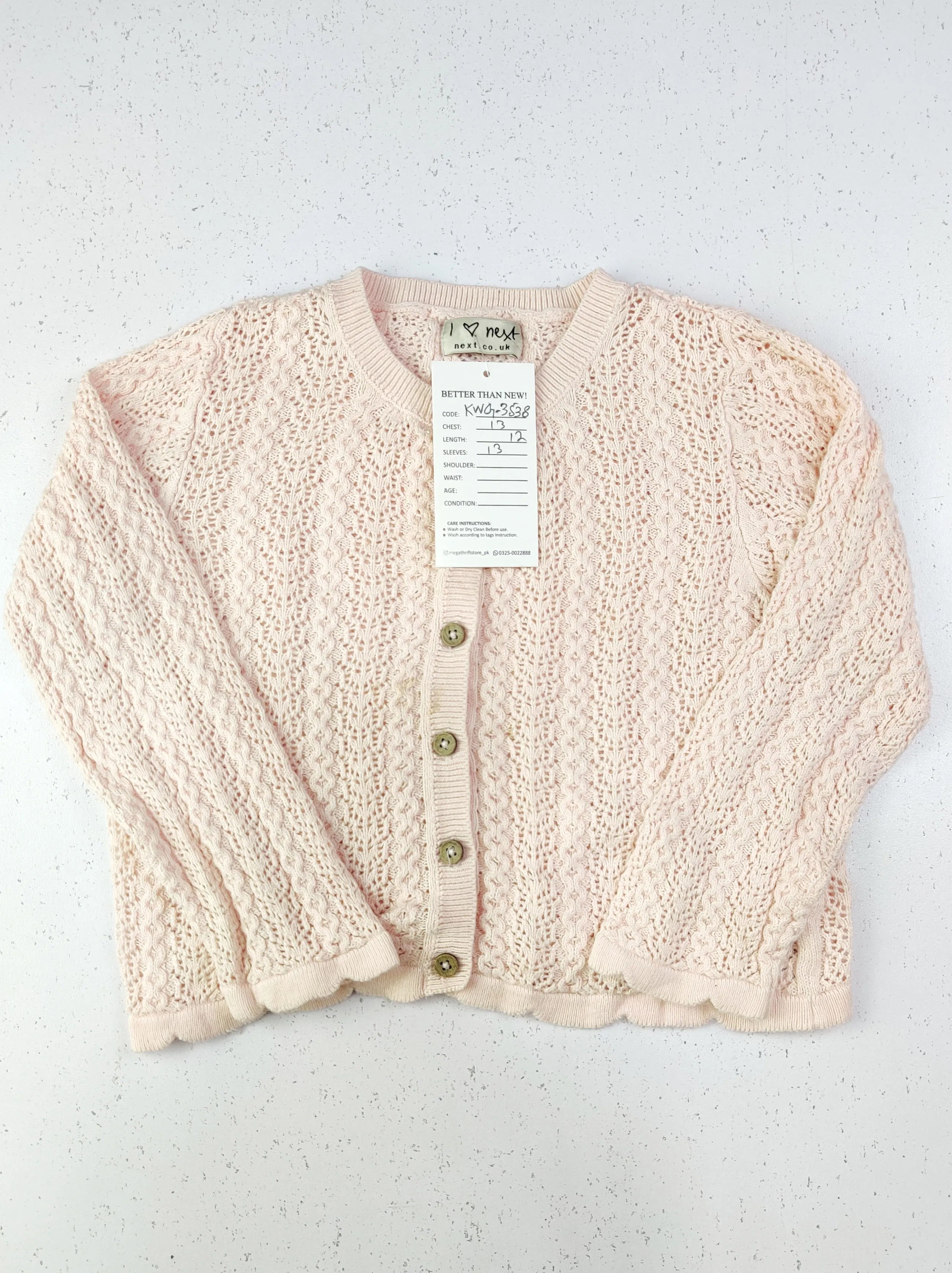 Buy online pre-used pre-loved 100% authentic & Original branded Next (KWG-3538) available in Pakistan. Top international brands avilable.