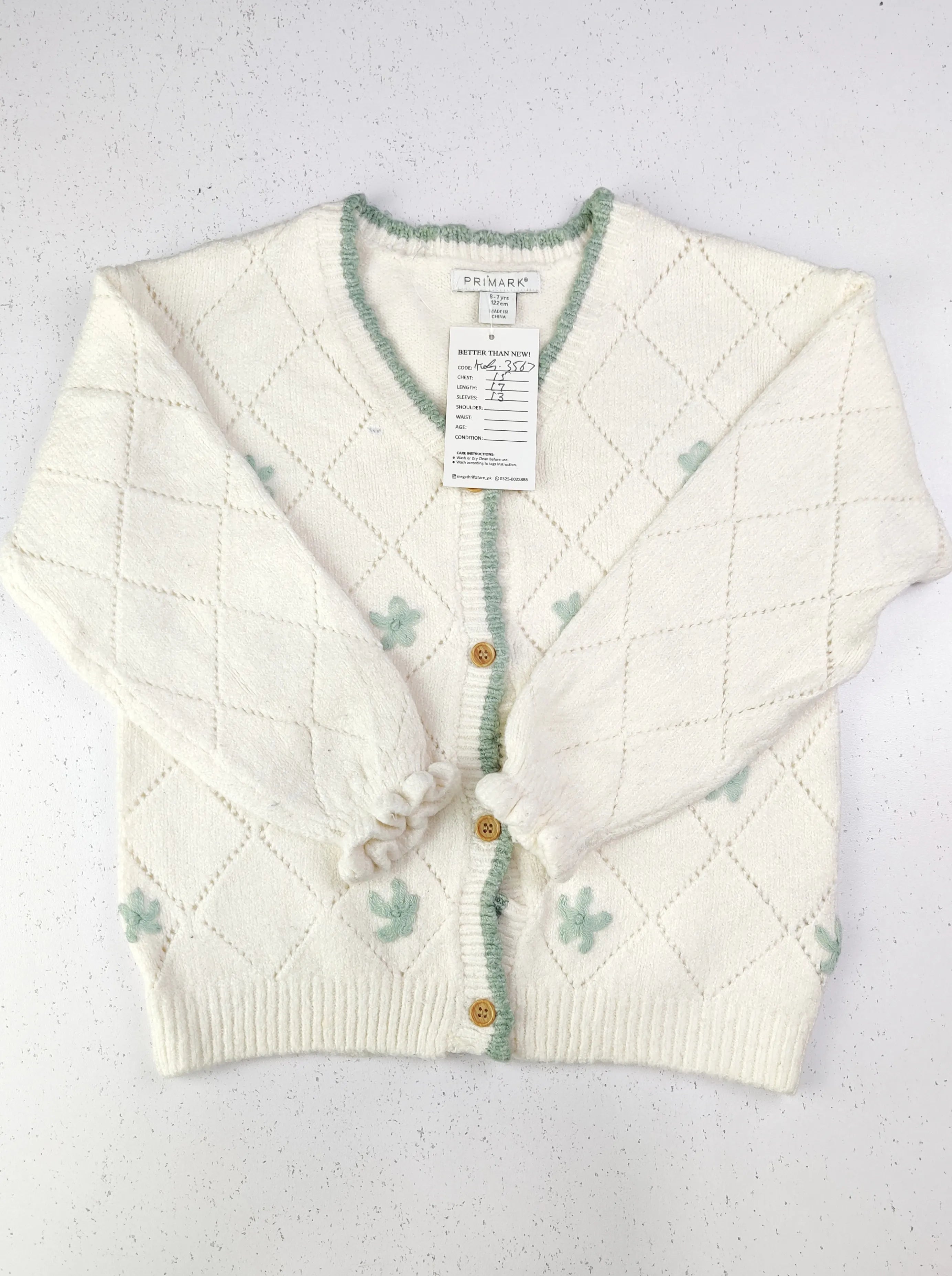 Buy online pre-used pre-loved 100% authentic & Original branded Primark (KWG-3567) available in Pakistan. Top international brands avilable.