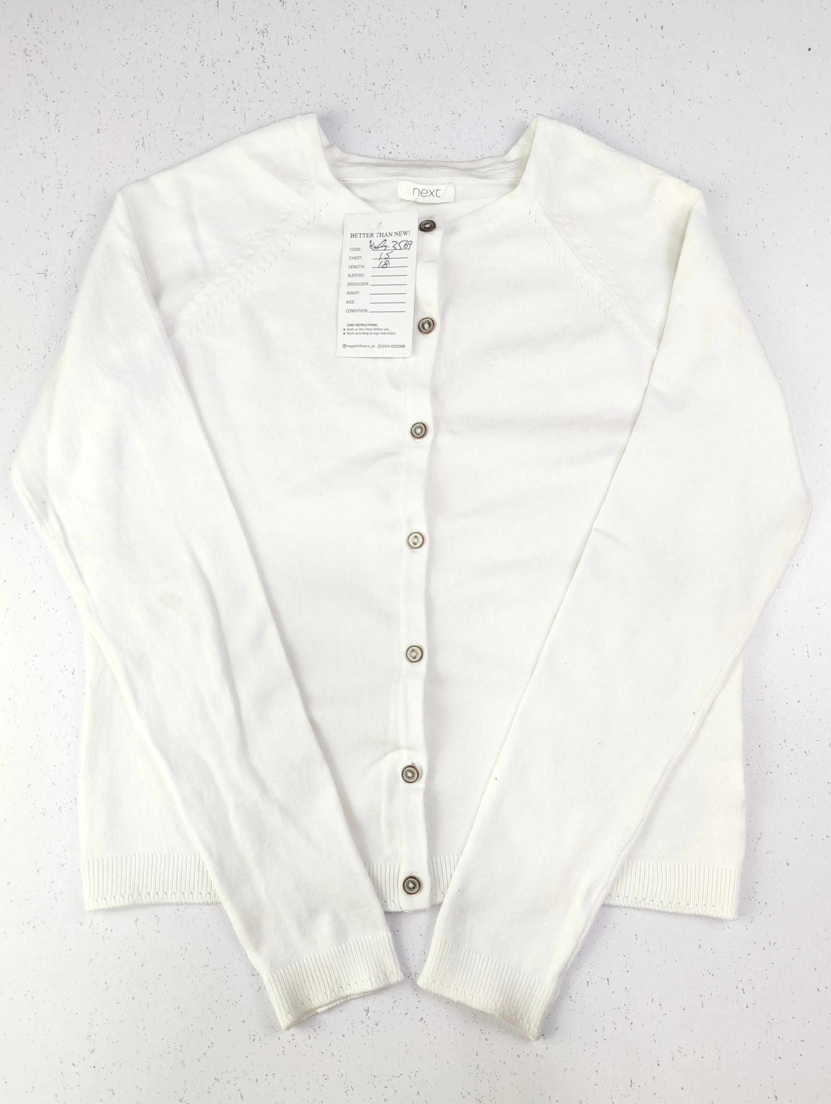 Buy online pre-used pre-loved 100% authentic & Original branded Next (KWG-3569) available in Pakistan. Top international brands avilable.