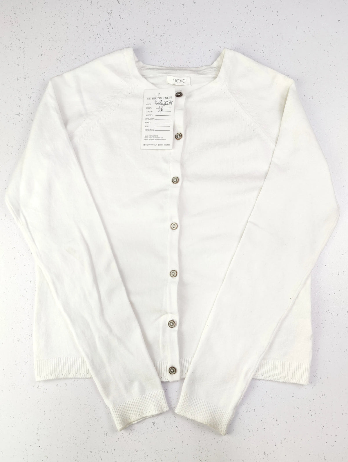 Buy online pre-used pre-loved 100% authentic & Original branded Next (KWG-3569) available in Pakistan. Top international brands avilable.