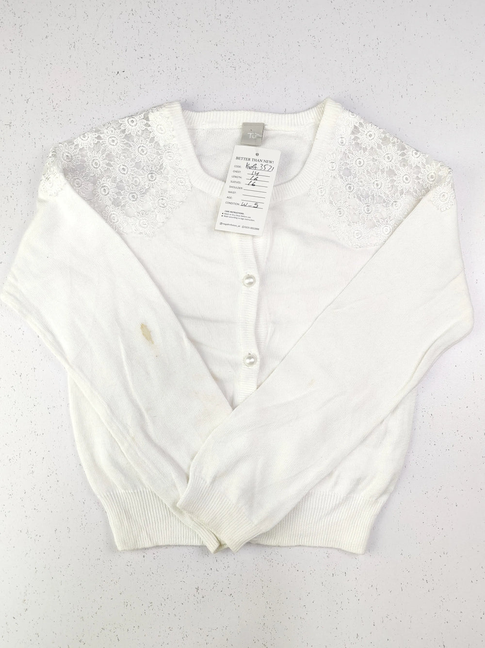 Buy online pre-used pre-loved 100% authentic & Original branded Tu (KWG-3571) available in Pakistan. Top international brands avilable.