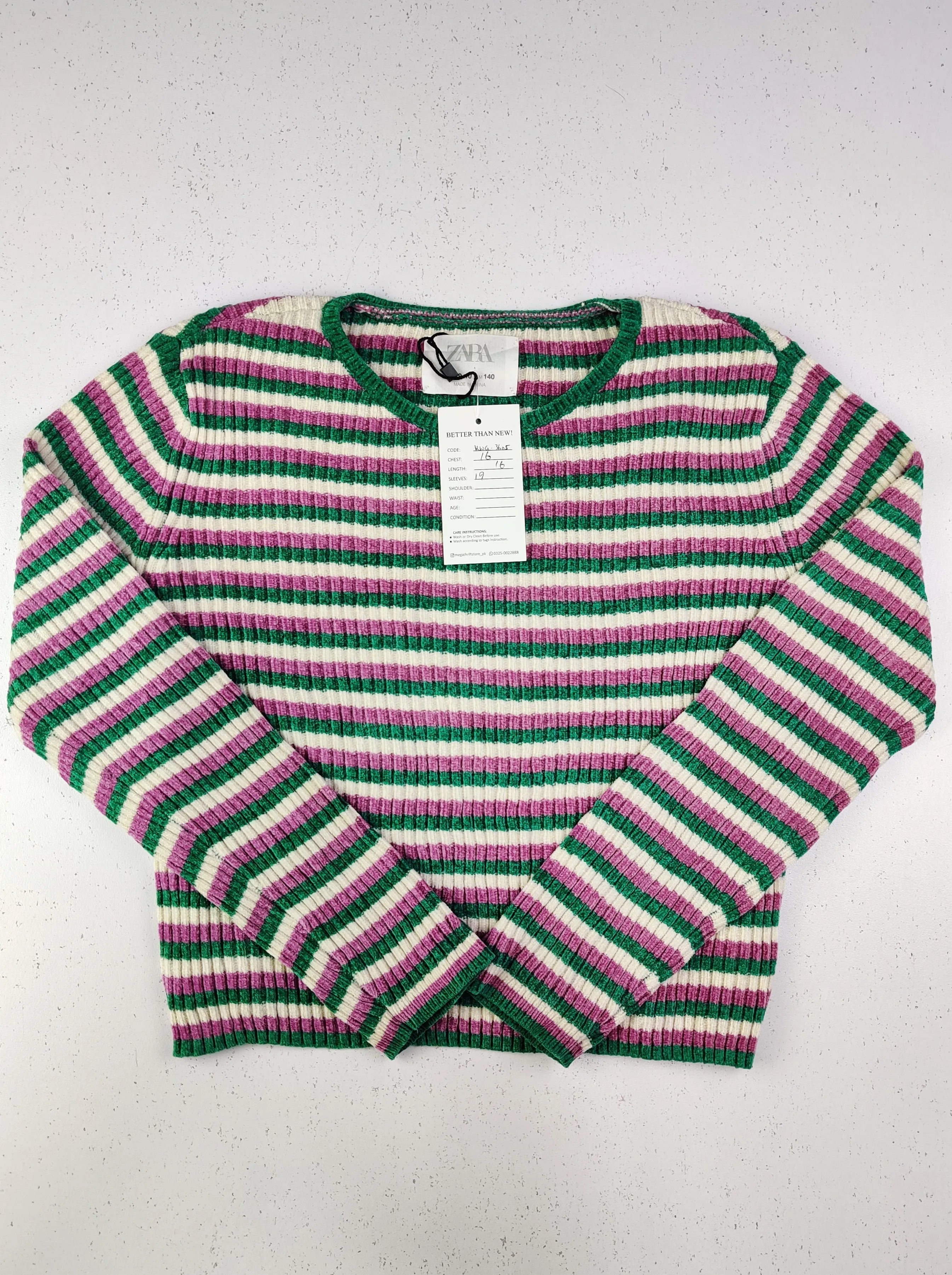 Buy online pre-used pre-loved 100% authentic & Original branded Zara (KWG-3605) available in Pakistan. Top international brands avilable.