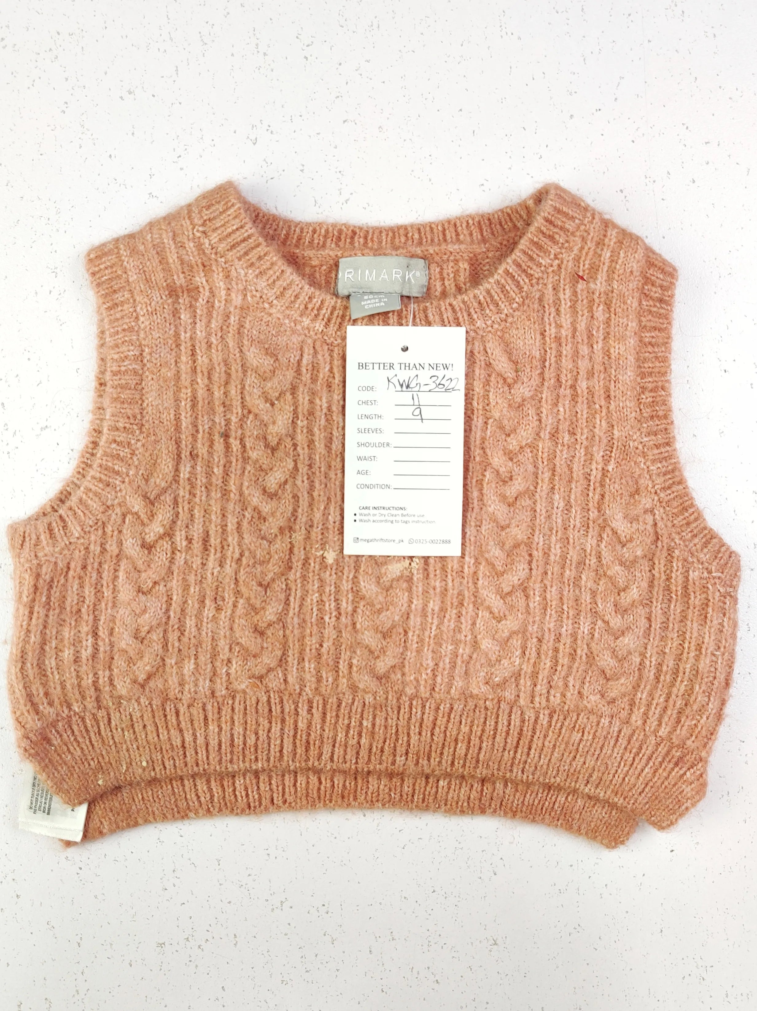 Buy online pre-used pre-loved 100% authentic & Original branded Primark (KWG-3622) available in Pakistan. Top international brands avilable.