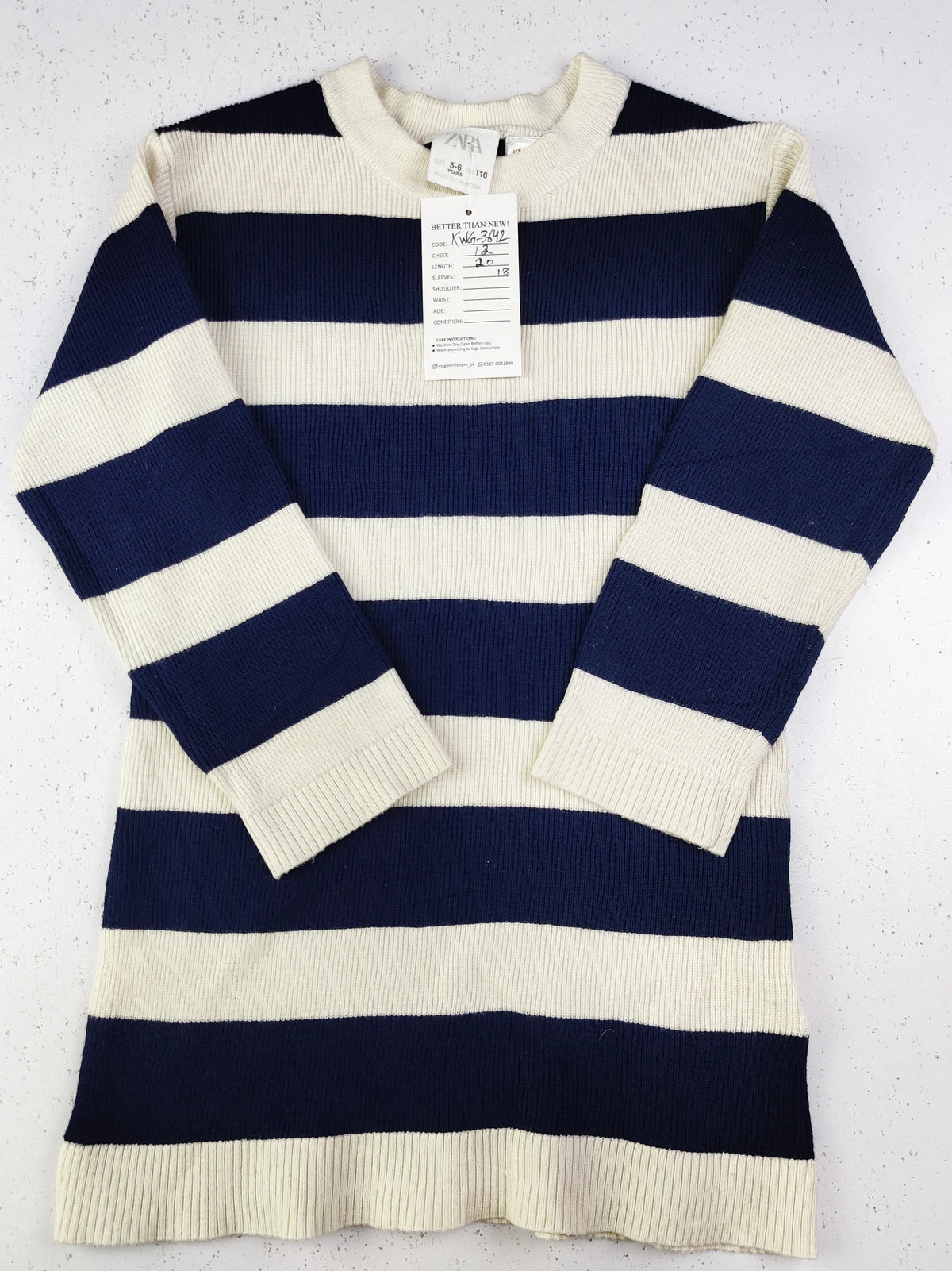 Buy online pre-used pre-loved 100% authentic & Original branded Zara (KWG-3642) available in Pakistan. Top international brands avilable.