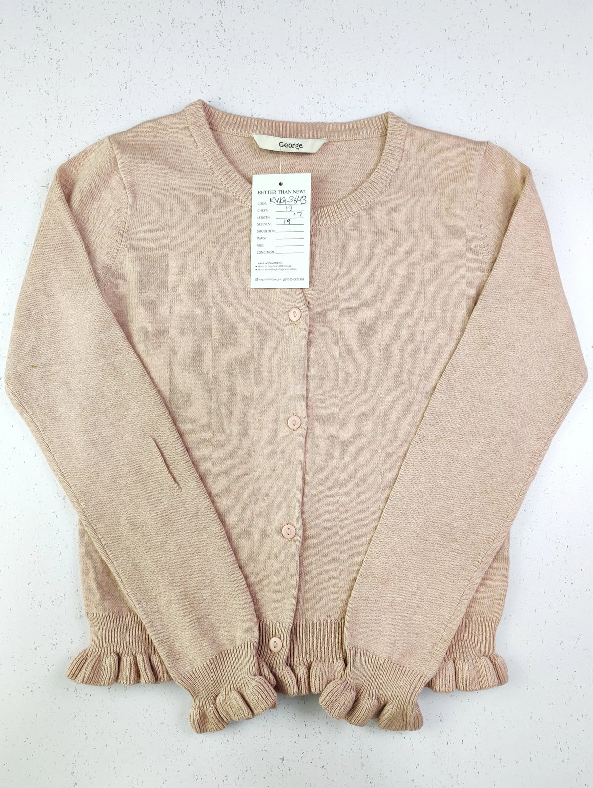 Buy online pre-used pre-loved 100% authentic & Original branded George (KWG-3643) available in Pakistan. Top international brands avilable.