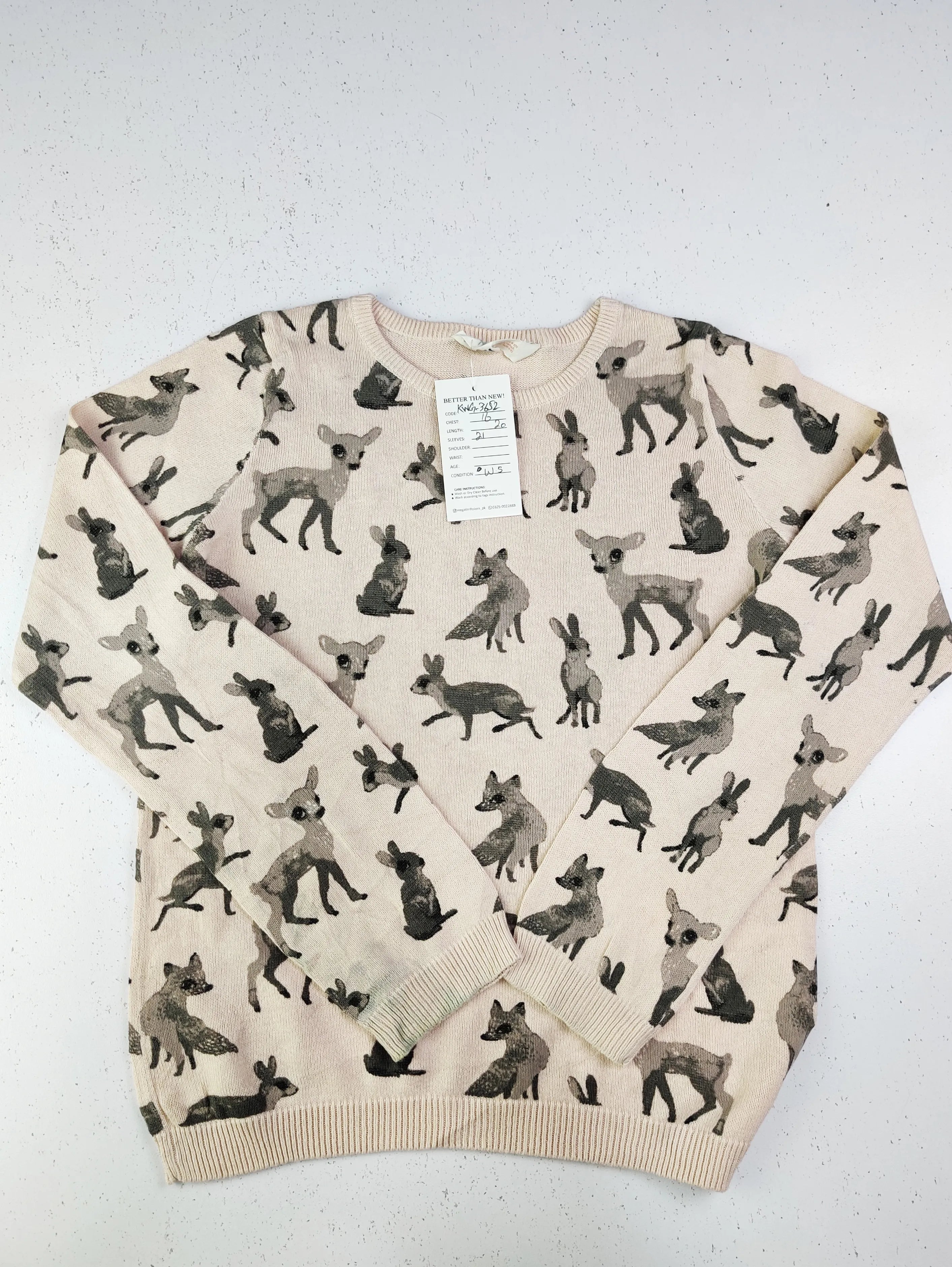 Buy online pre-used pre-loved 100% authentic & Original branded H&M (KWG-3652) available in Pakistan. Top international brands avilable.