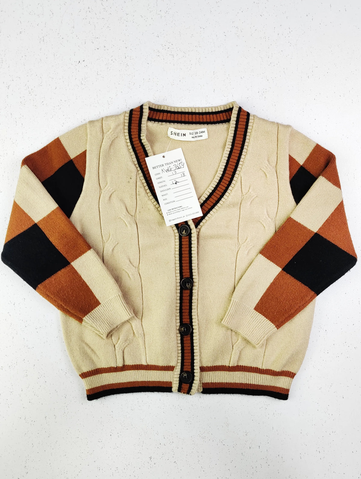Buy online pre-used pre-loved 100% authentic & Original branded Shein (KWG-3654) available in Pakistan. Top international brands avilable.