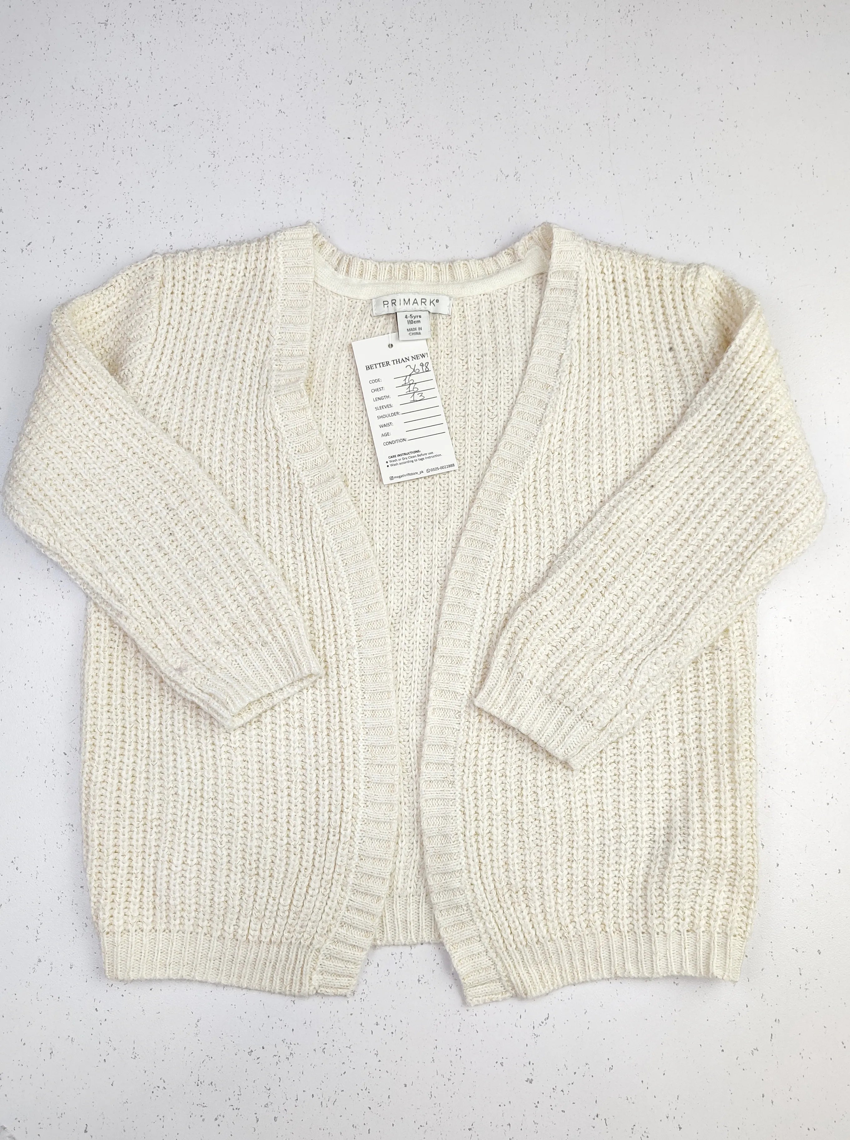 Buy online pre-used pre-loved 100% authentic & Original branded Primark (KWG-3698) available in Pakistan. Top international brands avilable.