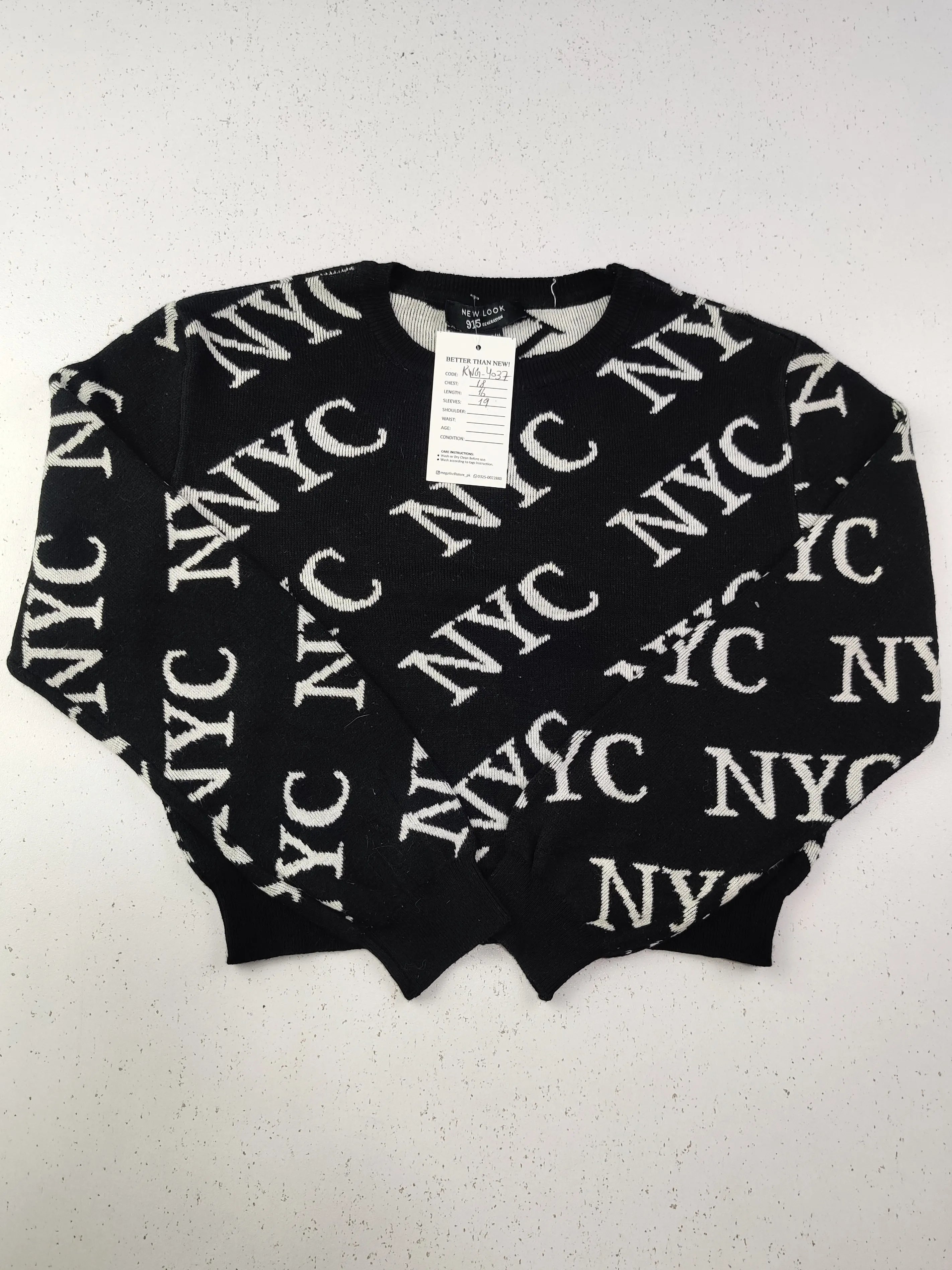 Buy online pre-used pre-loved 100% authentic & Original branded New Look 915 (KWG-4037) available in Pakistan. Top international brands avilable.