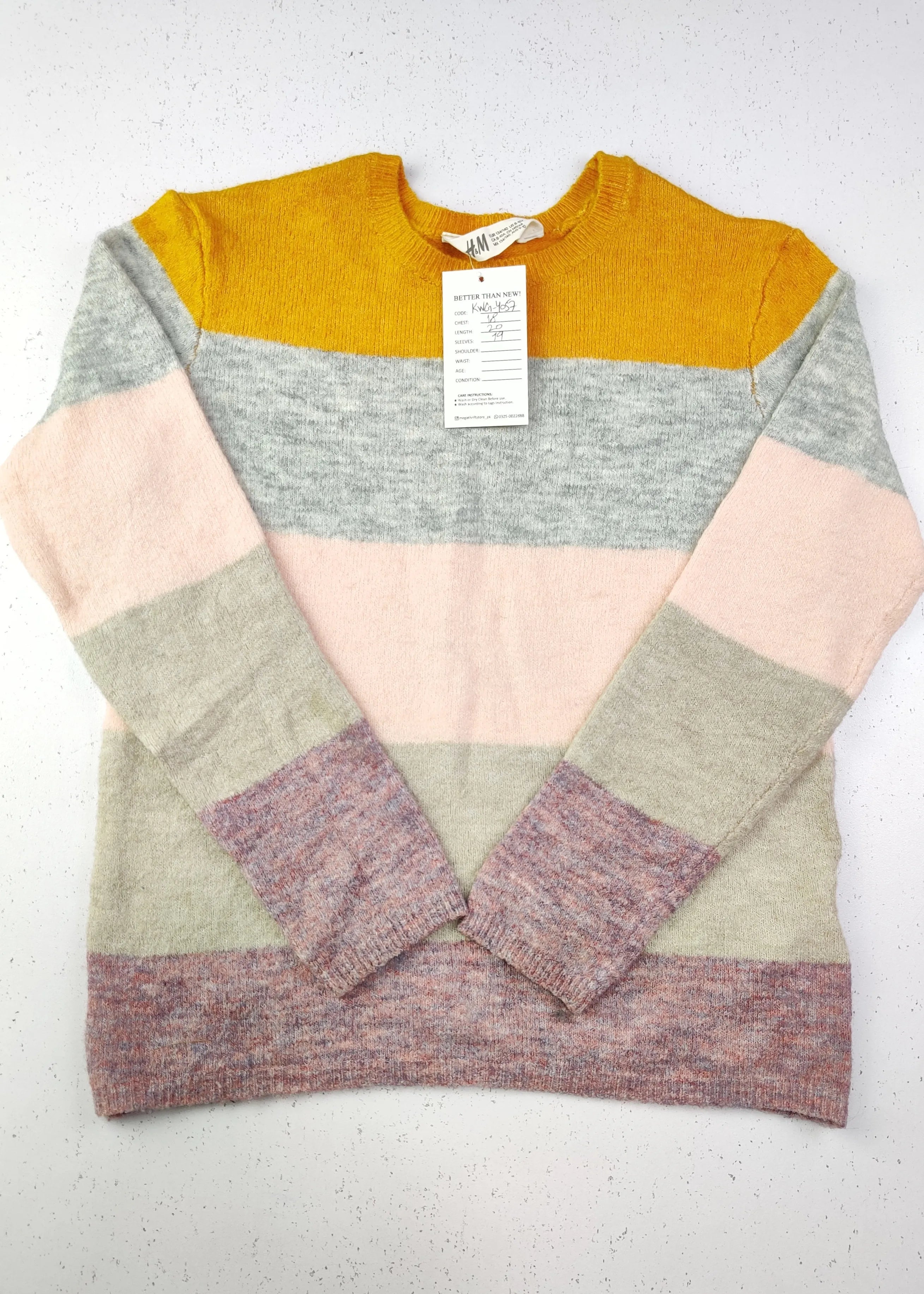 Buy online pre-used pre-loved 100% authentic & Original branded H&M (KWG-4057) available in Pakistan. Top international brands avilable.