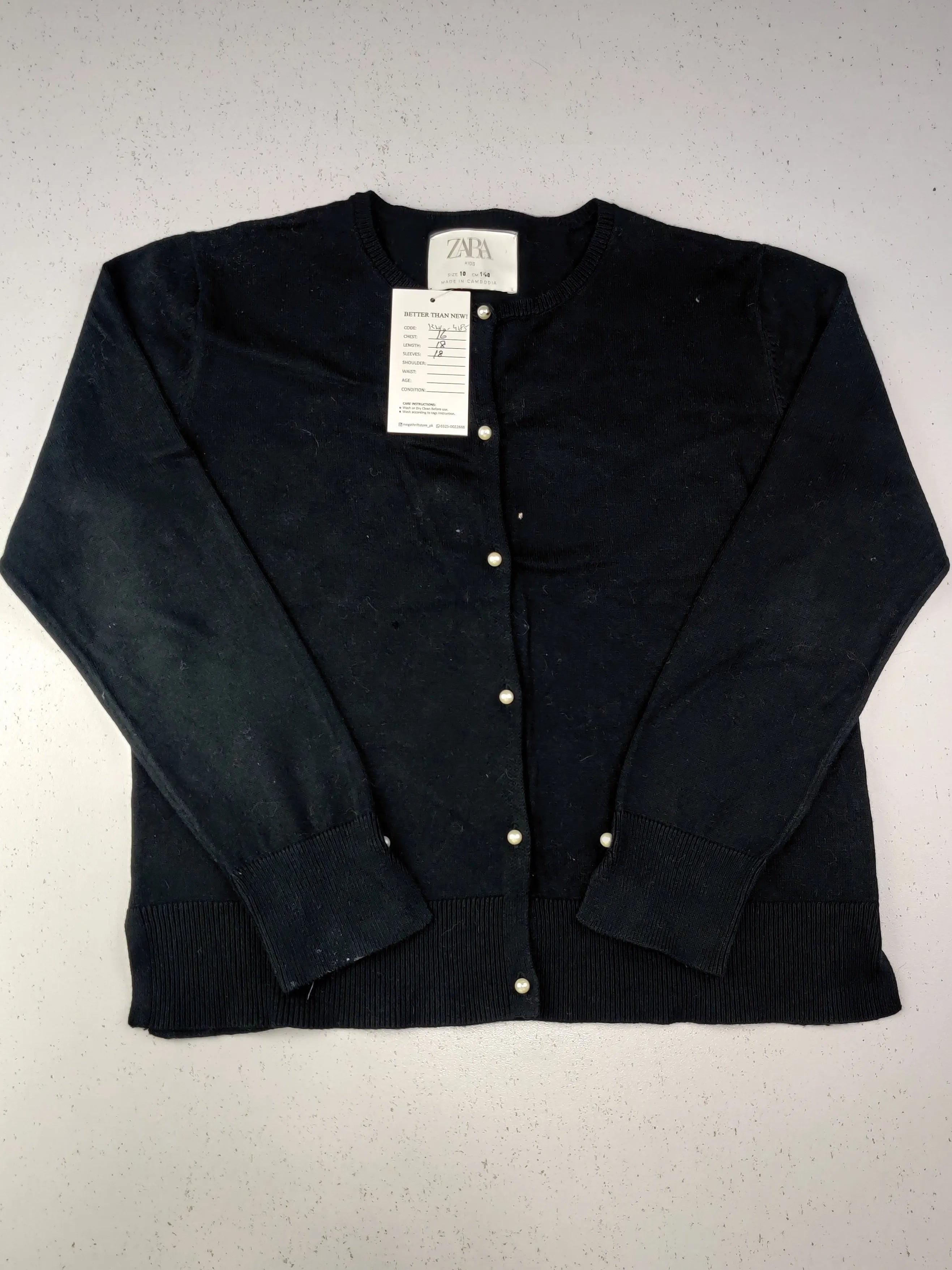 Buy online pre-used pre-loved 100% authentic & Original branded Zara (KWG-4185) available in Pakistan. Top international brands avilable.