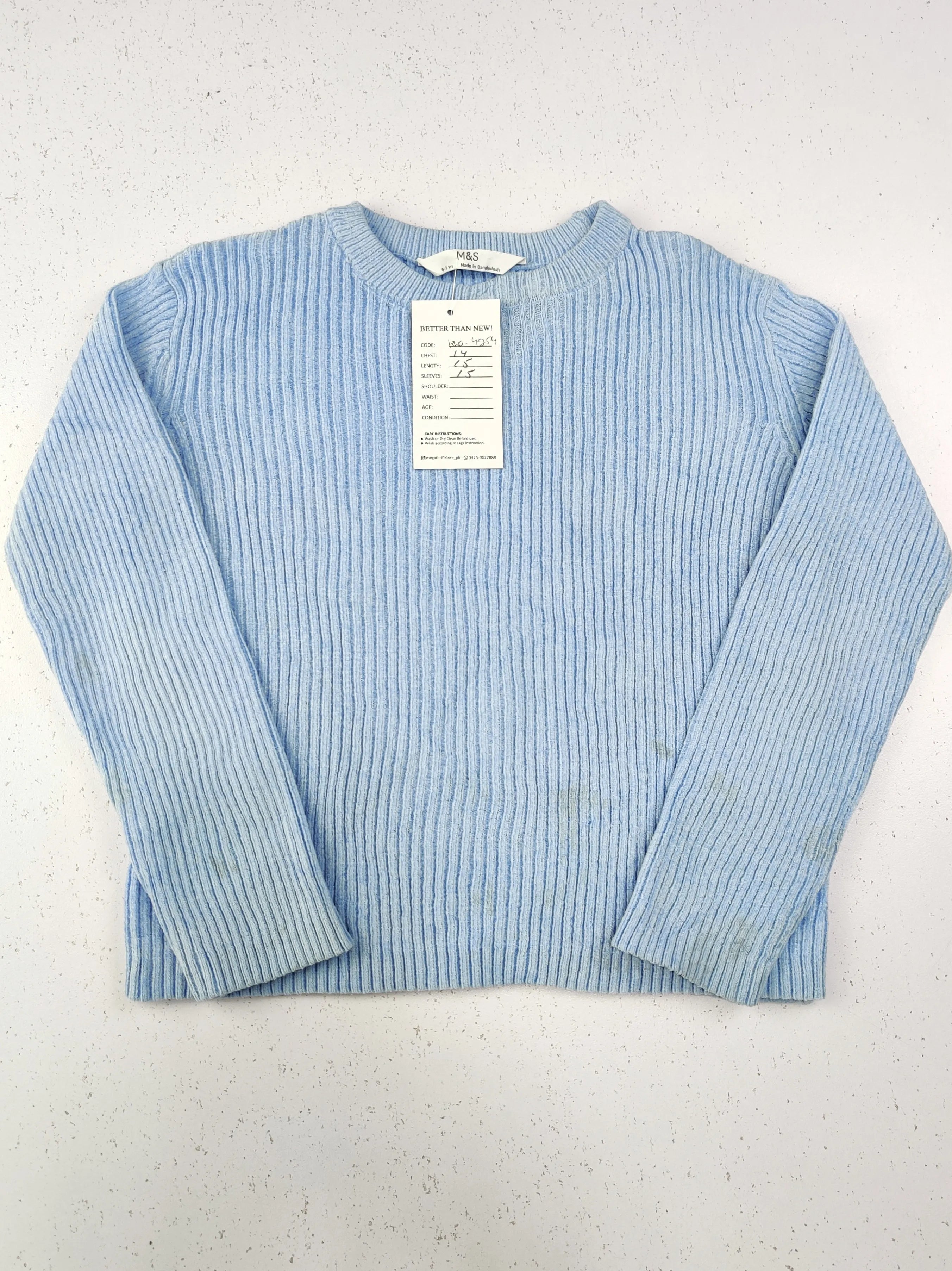 Buy online pre-used pre-loved 100% authentic & Original branded Marks & Spencer (KWG-4254) available in Pakistan. Top international brands avilable.