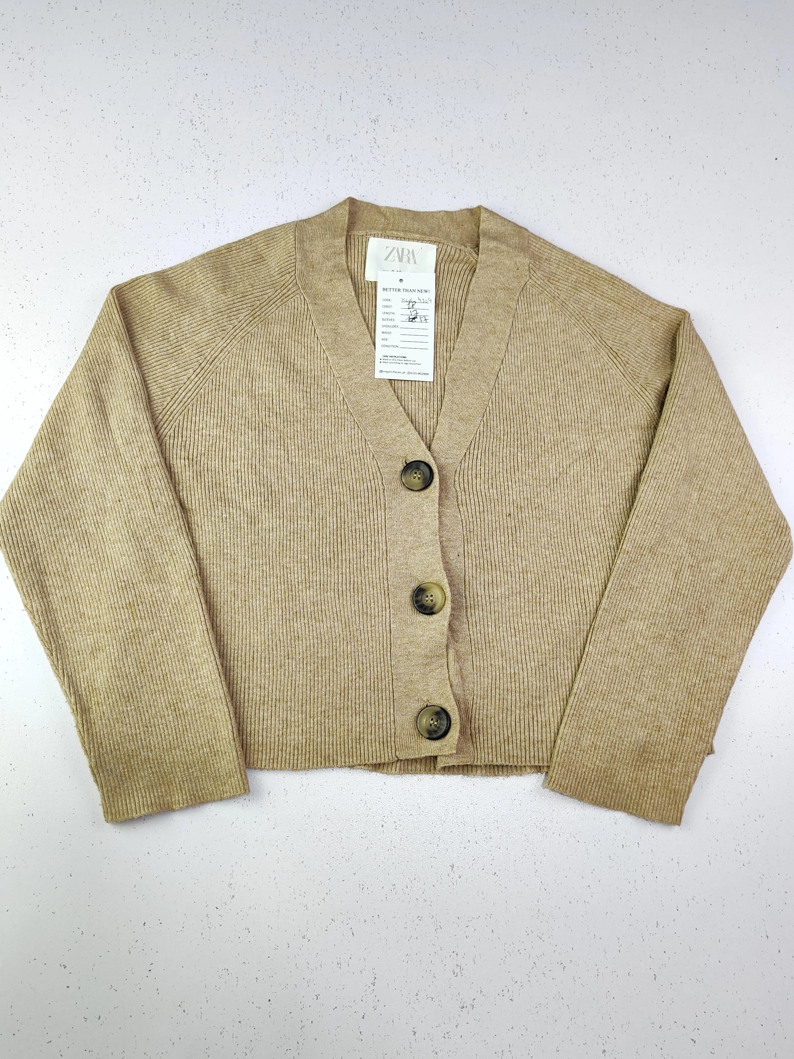 Buy online pre-used pre-loved 100% authentic & Original branded Zara (KWG-4304) available in Pakistan. Top international brands avilable.
