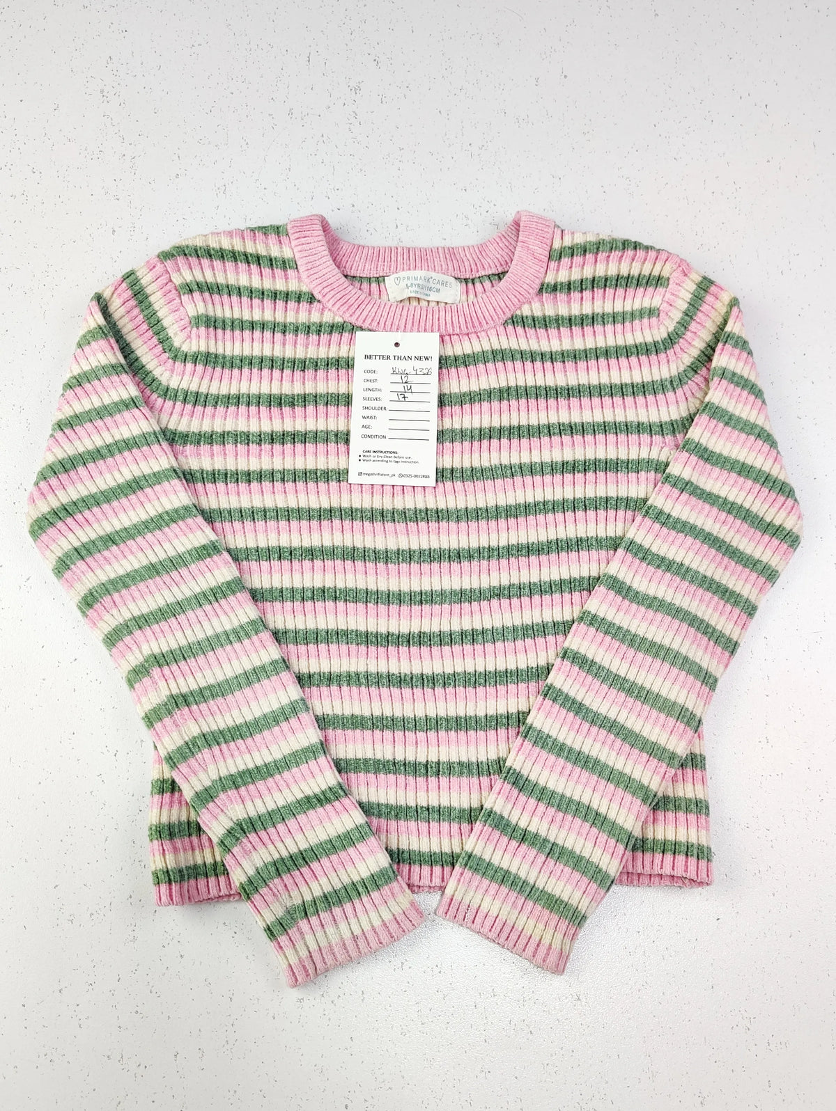 Buy online pre-used pre-loved 100% authentic & Original branded Primark (KWG-4326) available in Pakistan. Top international brands avilable.