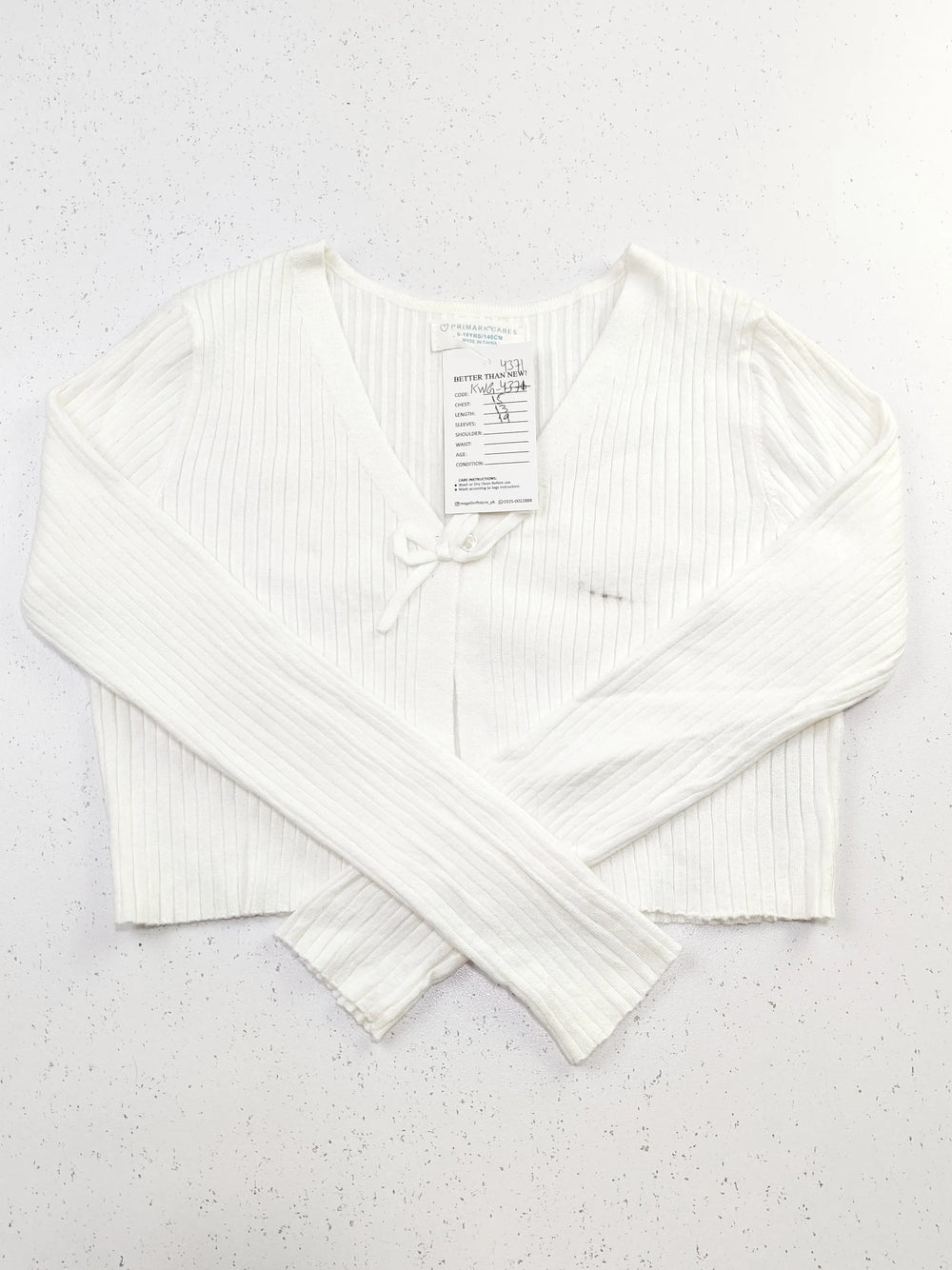 Buy online pre-used pre-loved 100% authentic & Original branded Primark (KWG-4371) available in Pakistan. Top international brands avilable.
