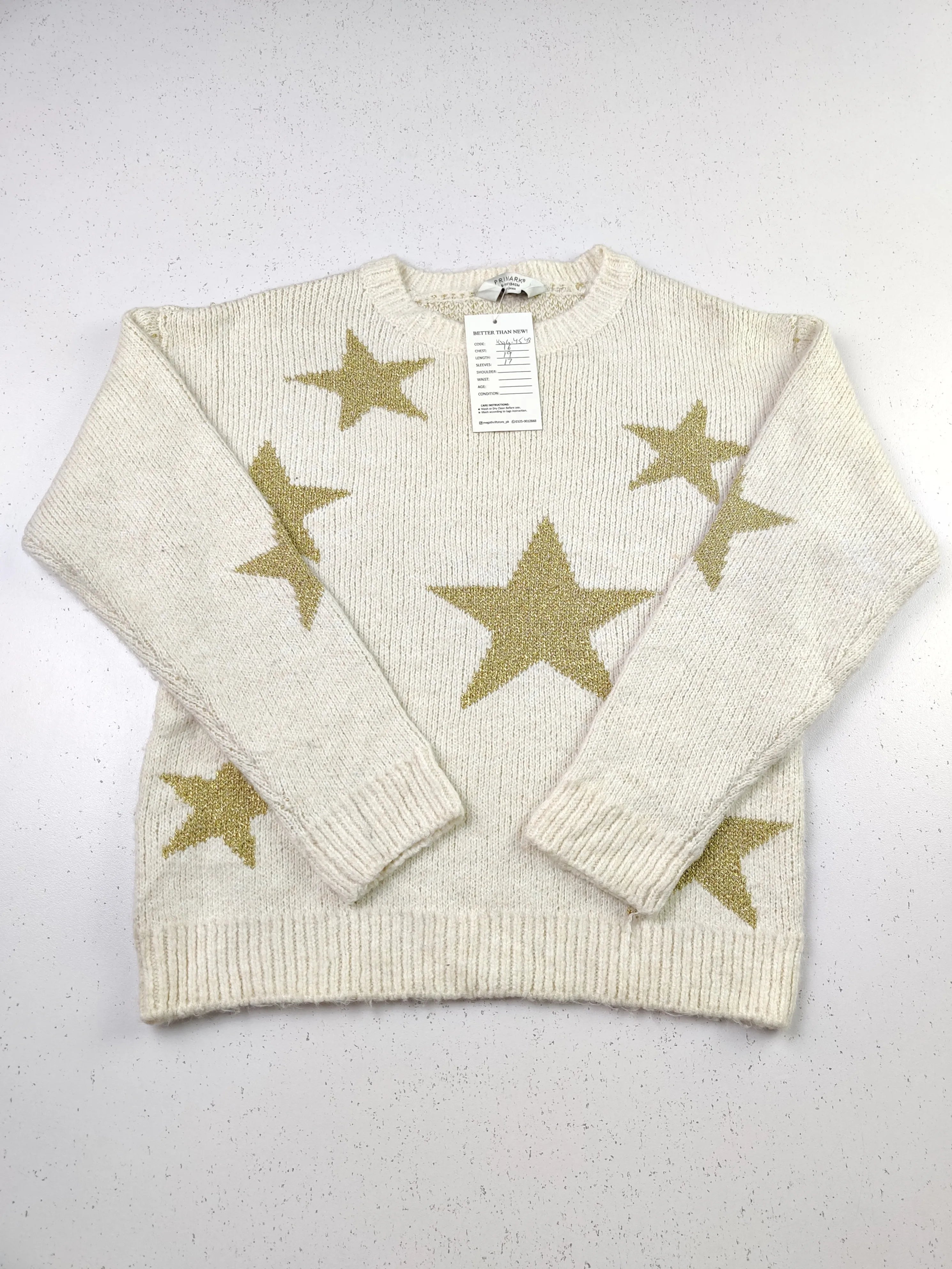 Buy online pre-used pre-loved 100% authentic & Original branded Primark (KWG-4548) available in Pakistan. Top international brands avilable.