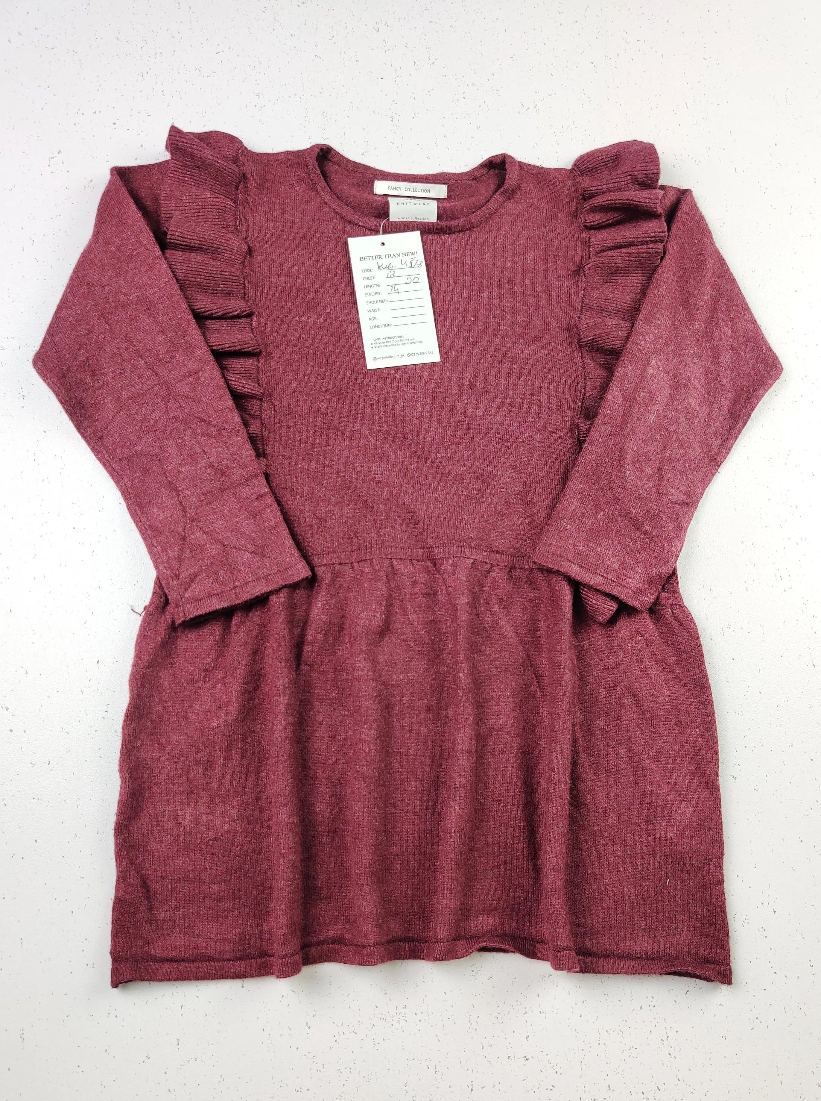 Buy online pre-used pre-loved 100% authentic & Original branded Zara (KWG-4563) available in Pakistan. Top international brands avilable.