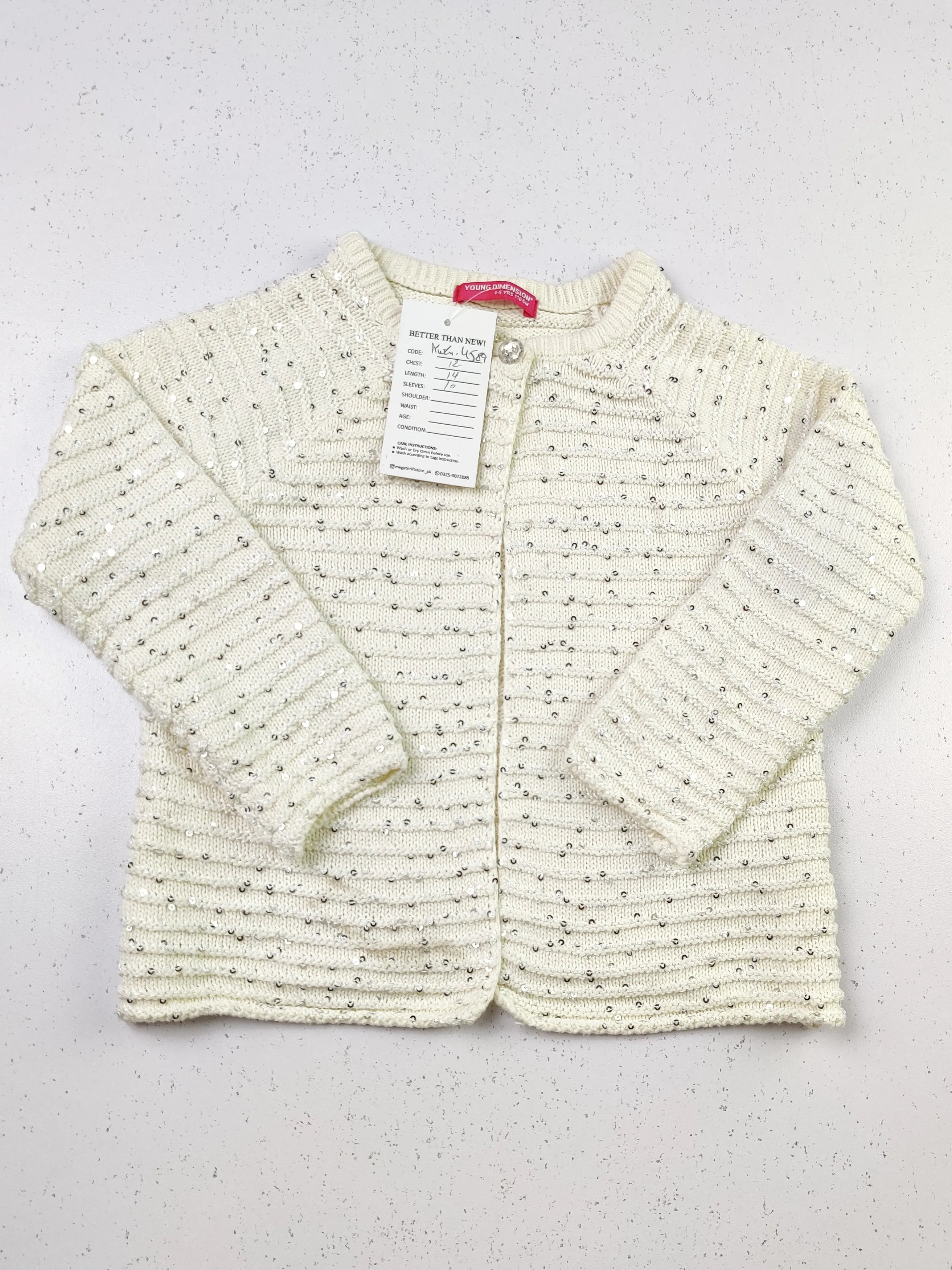 Buy online pre-used pre-loved 100% authentic & Original branded Young Dimension (KWG-4589) available in Pakistan. Top international brands avilable.