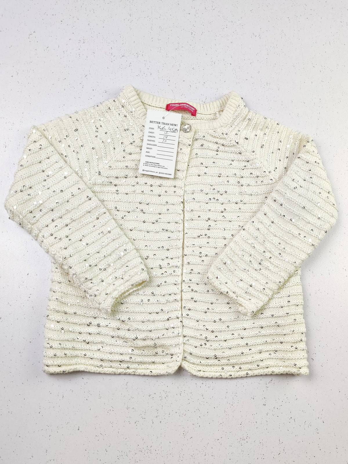 Buy online pre-used pre-loved 100% authentic & Original branded Young Dimension (KWG-4589) available in Pakistan. Top international brands avilable.