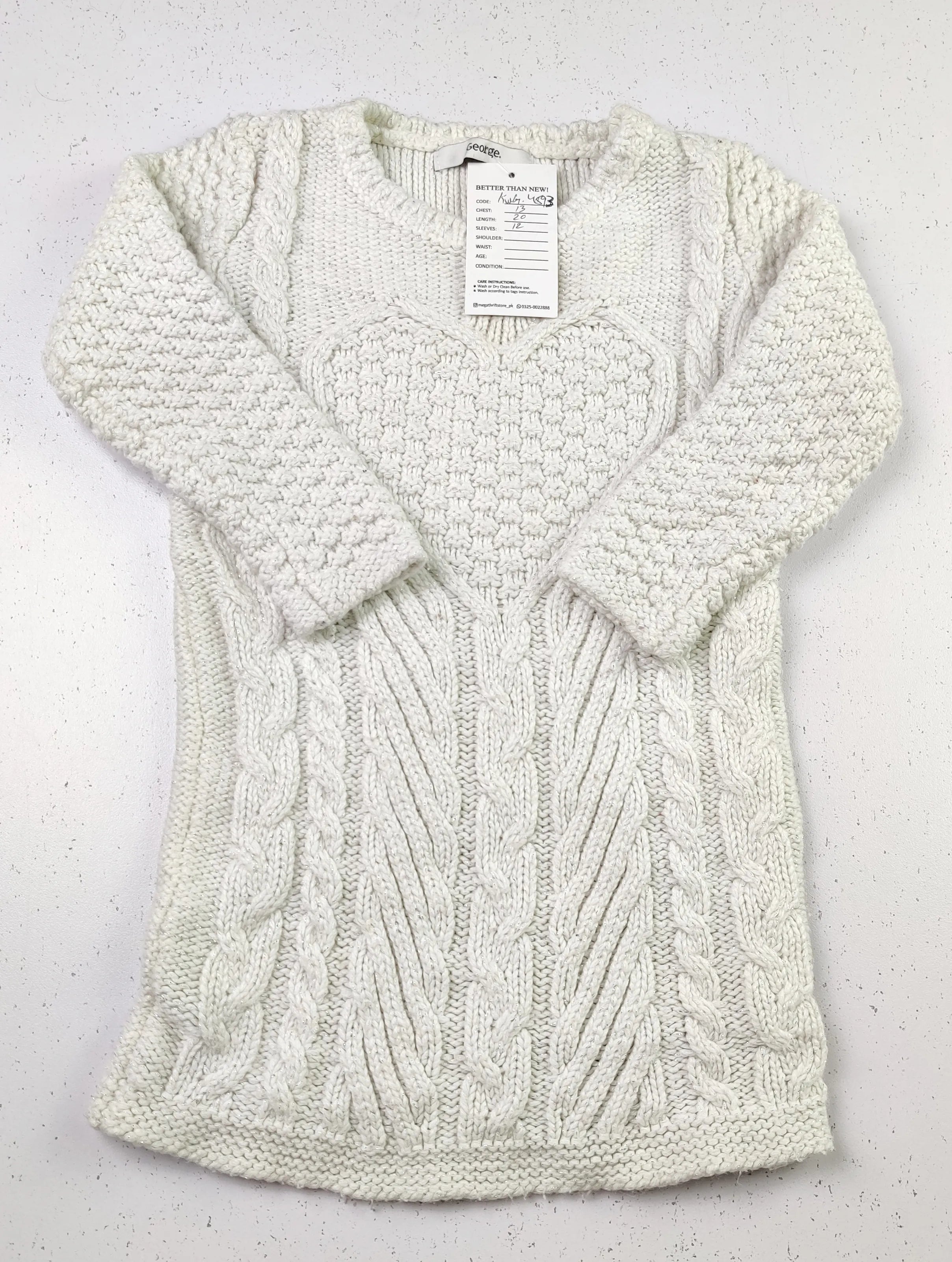 Buy online pre-used pre-loved 100% authentic & Original branded George (KWG-4593) available in Pakistan. Top international brands avilable.