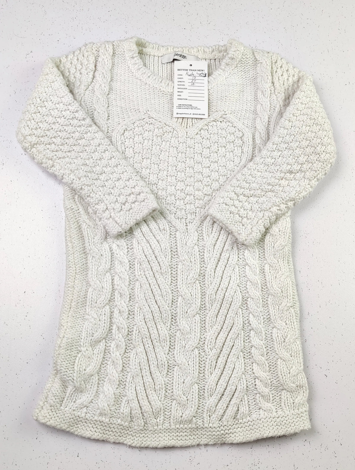 Buy online pre-used pre-loved 100% authentic & Original branded George (KWG-4593) available in Pakistan. Top international brands avilable.