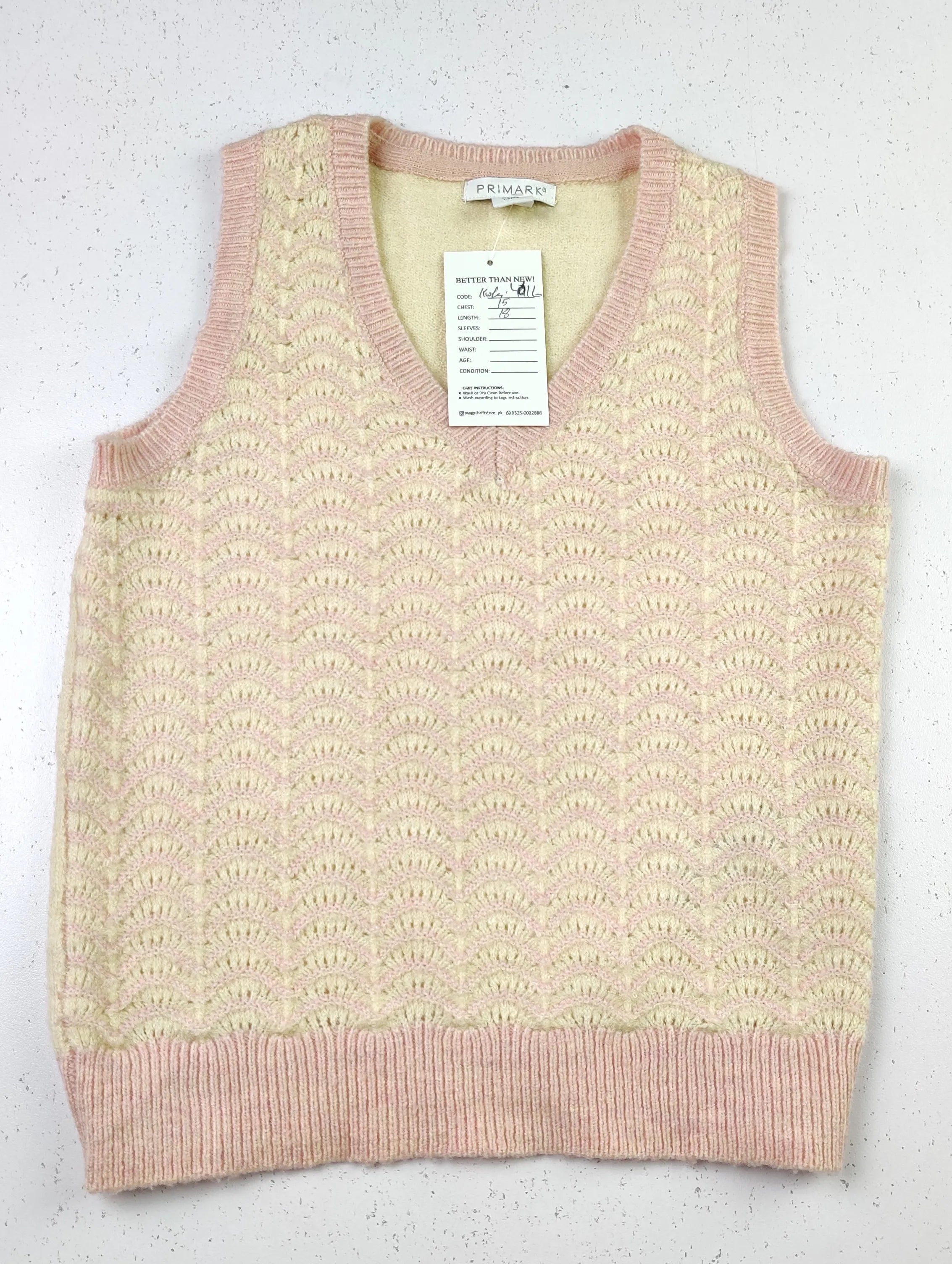 Buy online pre-used pre-loved 100% authentic & Original branded Primark (KWG-4616) available in Pakistan. Top international brands avilable.