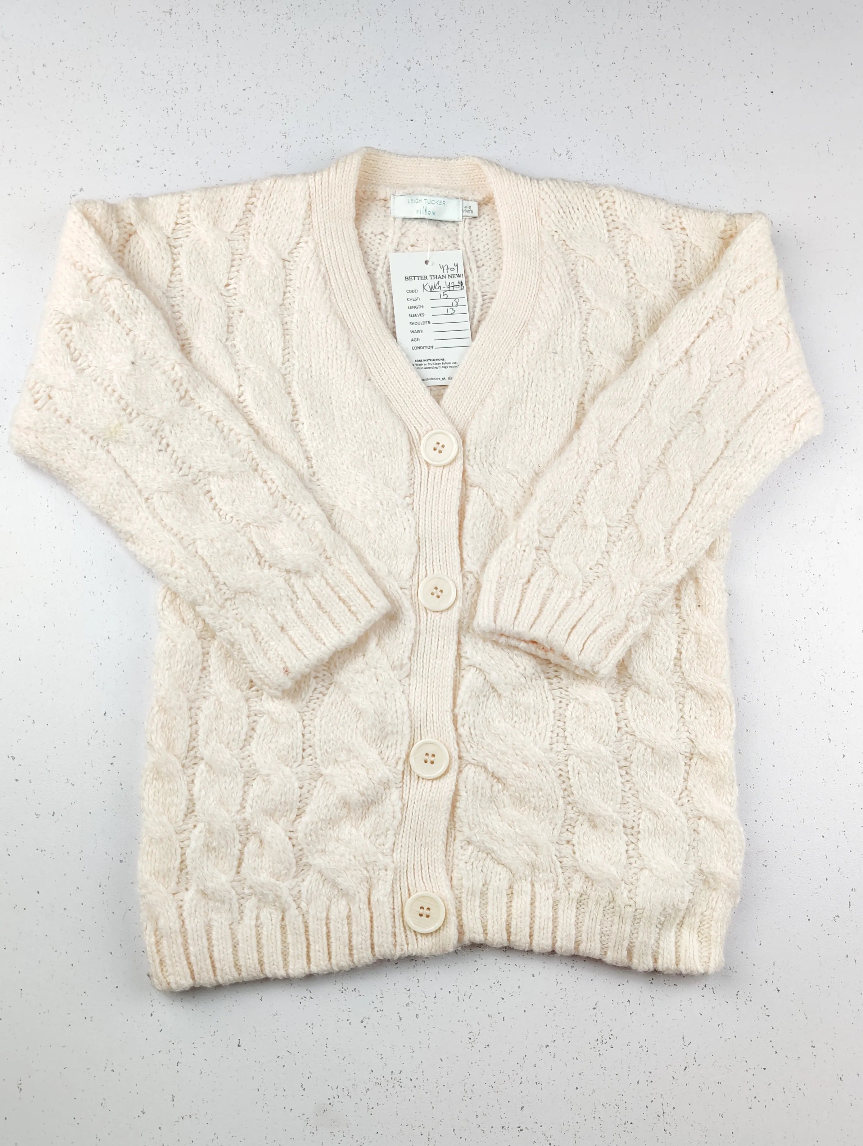 Buy online pre-used pre-loved 100% authentic & Original branded Leigh Tucker Willow (KWG-4704) available in Pakistan. Top international brands avilable.