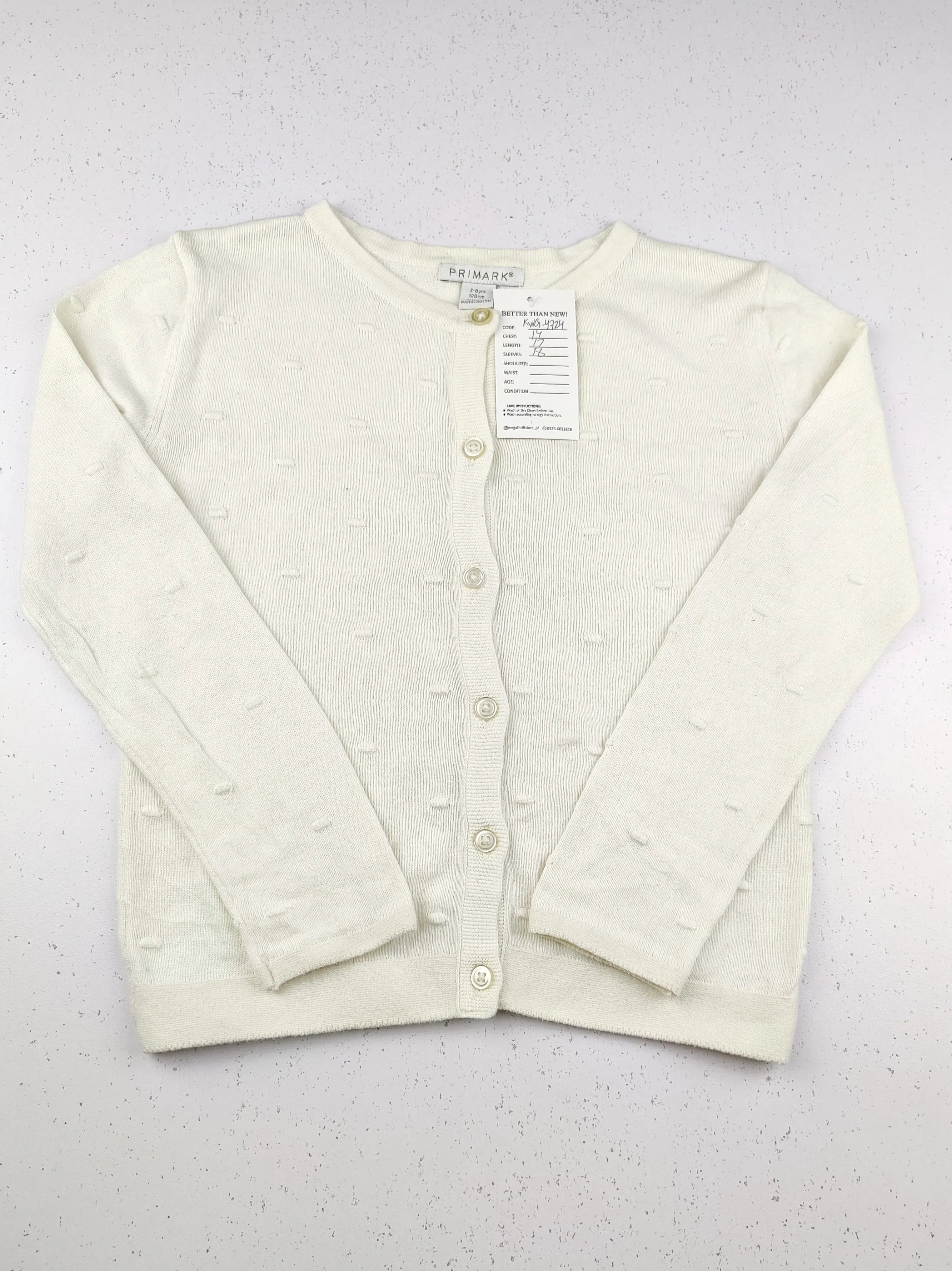 Buy online pre-used pre-loved 100% authentic & Original branded Primark (KWG-4724) available in Pakistan. Top international brands avilable.