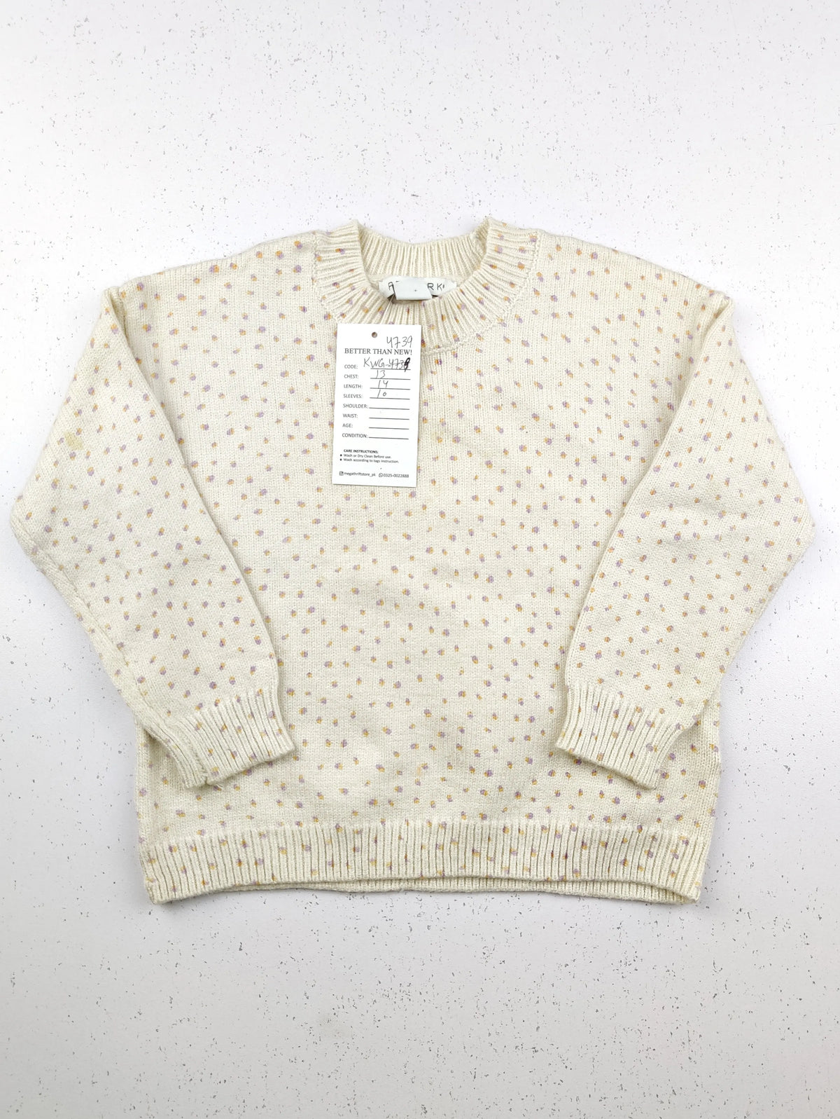 Buy online pre-used pre-loved 100% authentic & Original branded Primark (KWG-4739) available in Pakistan. Top international brands avilable.