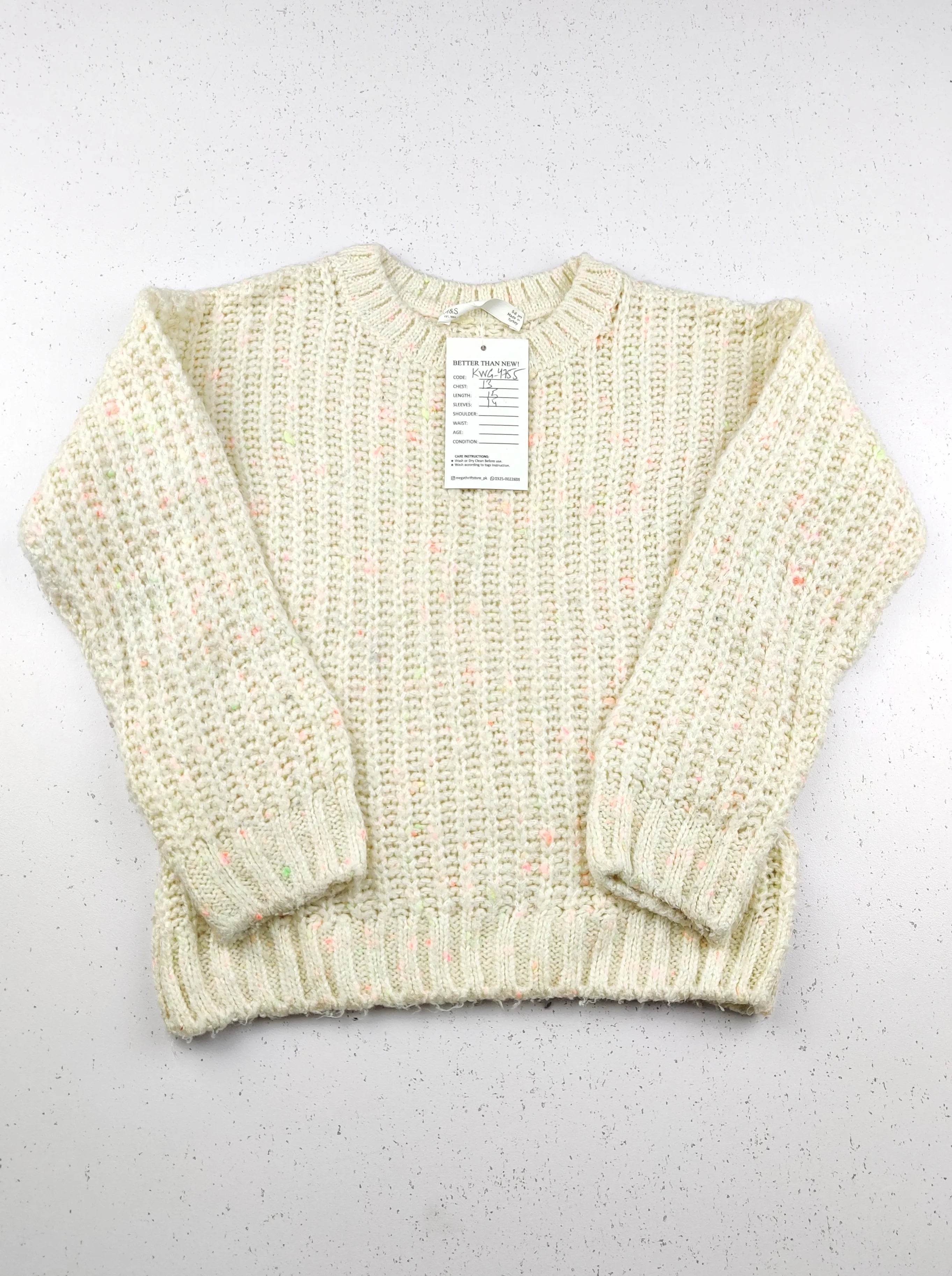 Buy online pre-used pre-loved 100% authentic & Original branded Marks & Spencer (KWG-4755) available in Pakistan. Top international brands avilable.
