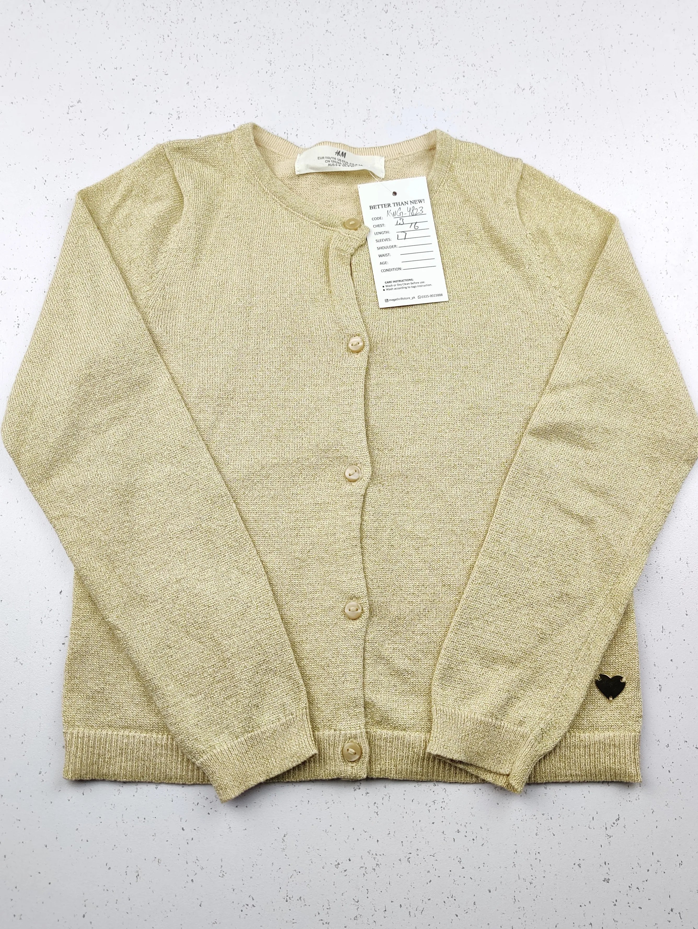 Buy online pre-used pre-loved 100% authentic & Original branded H&M (KWG-4823) available in Pakistan. Top international brands avilable.