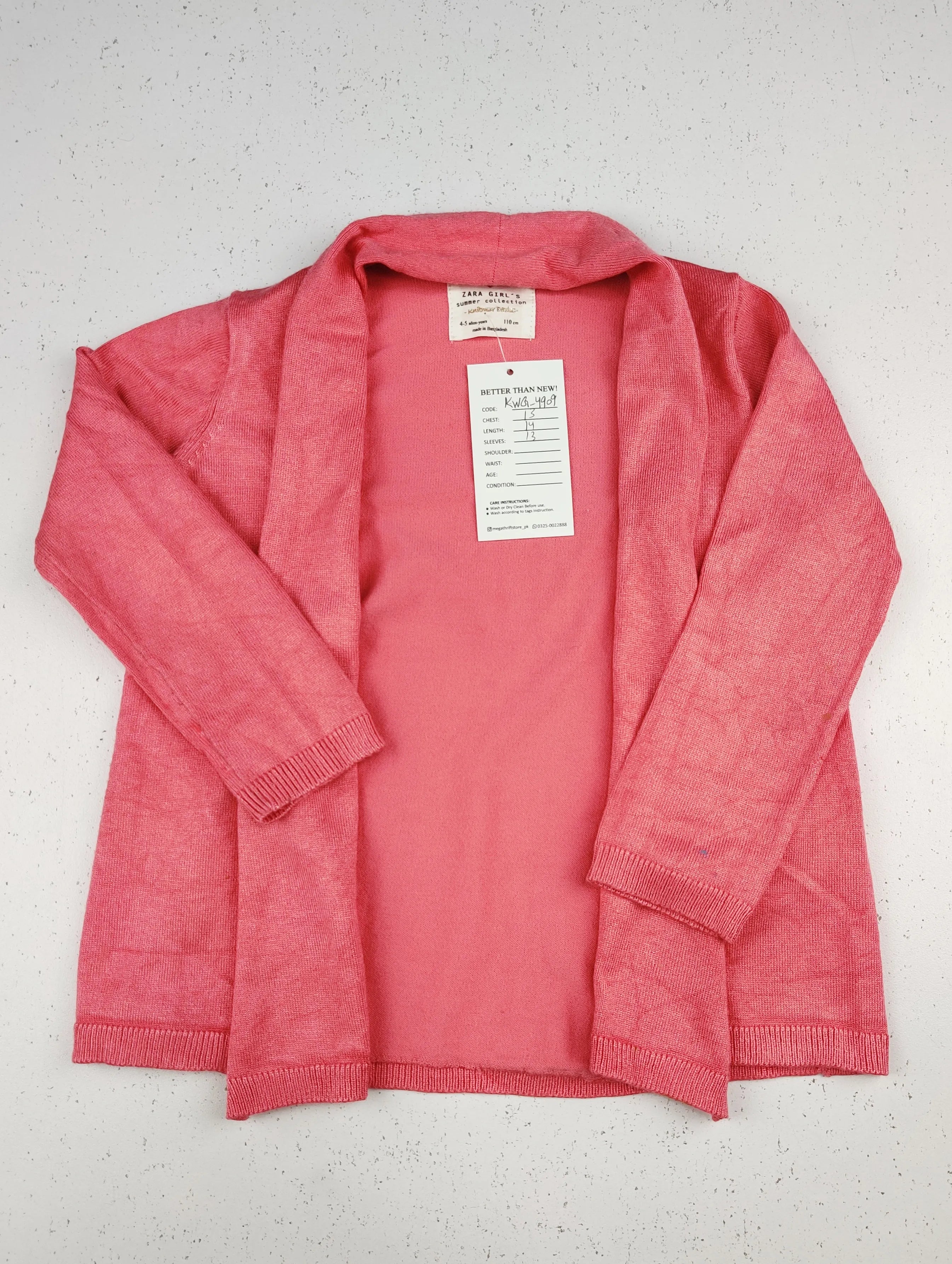 Buy online pre-used pre-loved 100% authentic & Original branded Zara (KWG-4909) available in Pakistan. Top international brands avilable.