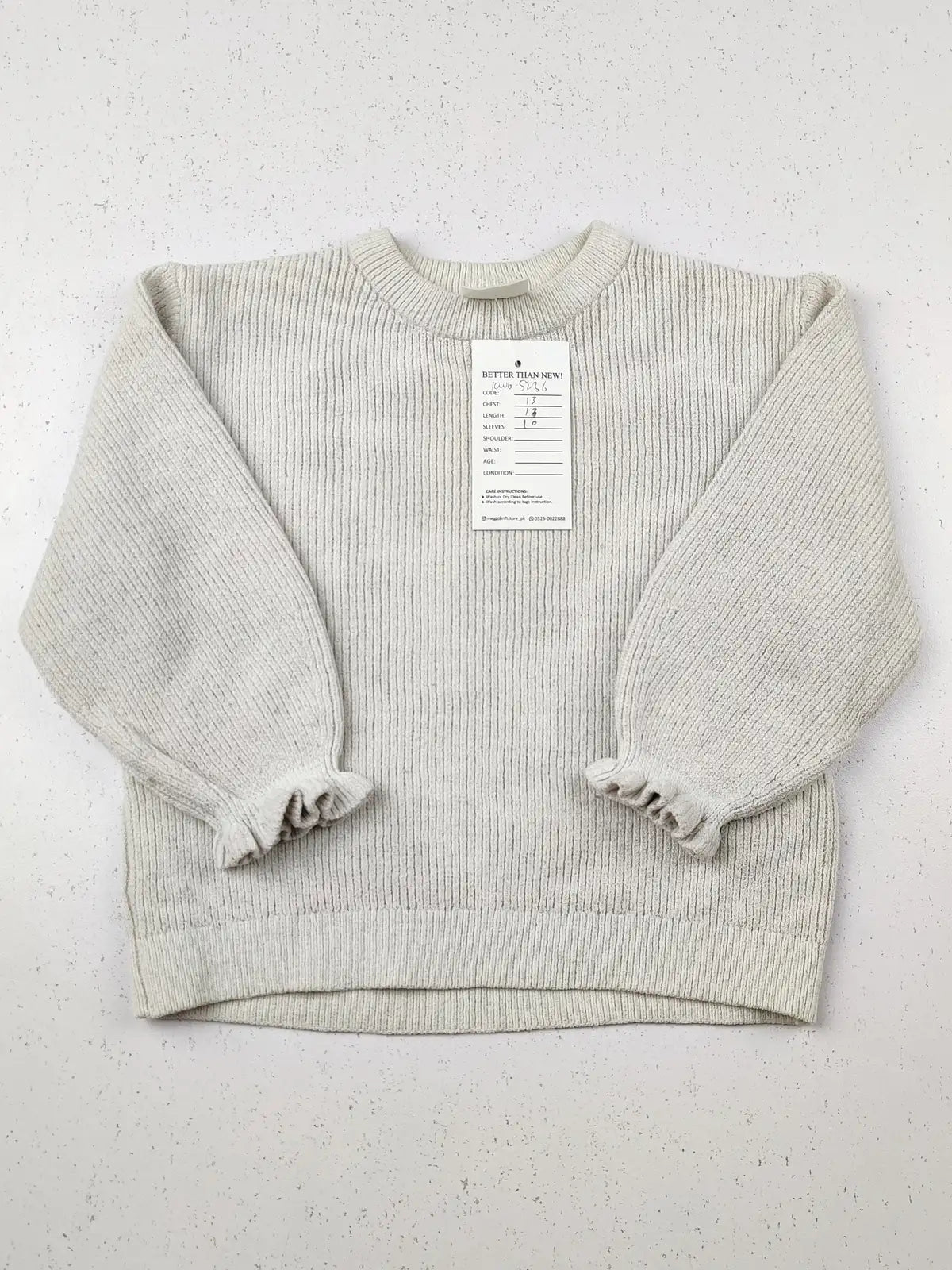 Buy online pre-used pre-loved 100% authentic & Original branded Zara (KWG-5236) available in Pakistan. Top international brands avilable.