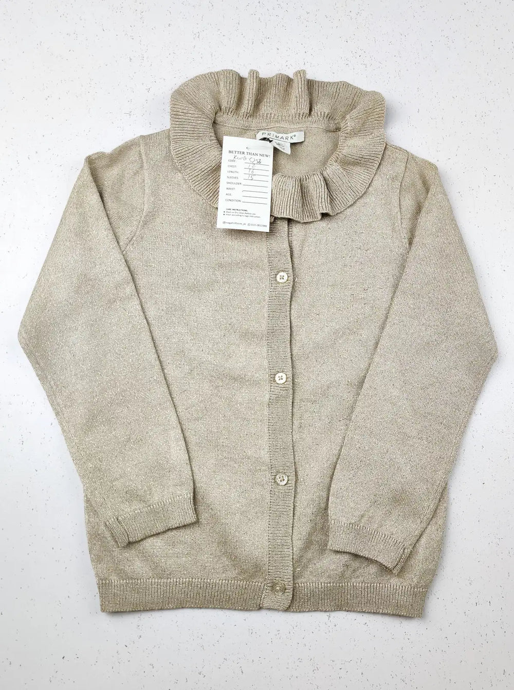 Buy online pre-used pre-loved 100% authentic & Original branded Primark (KWG-5256) available in Pakistan. Top international brands avilable.