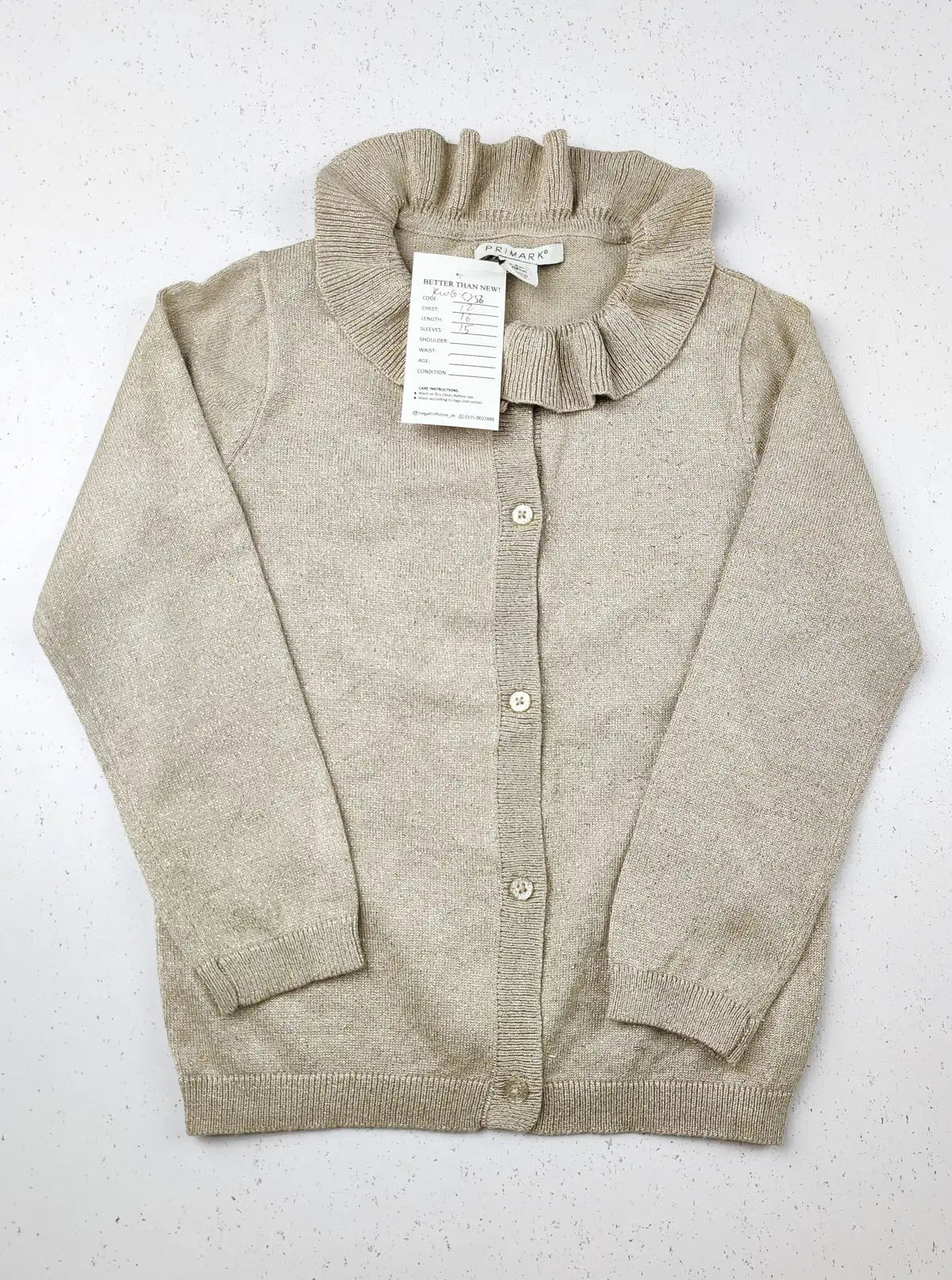 Buy online pre-used pre-loved 100% authentic & Original branded Primark (KWG-5256) available in Pakistan. Top international brands avilable.