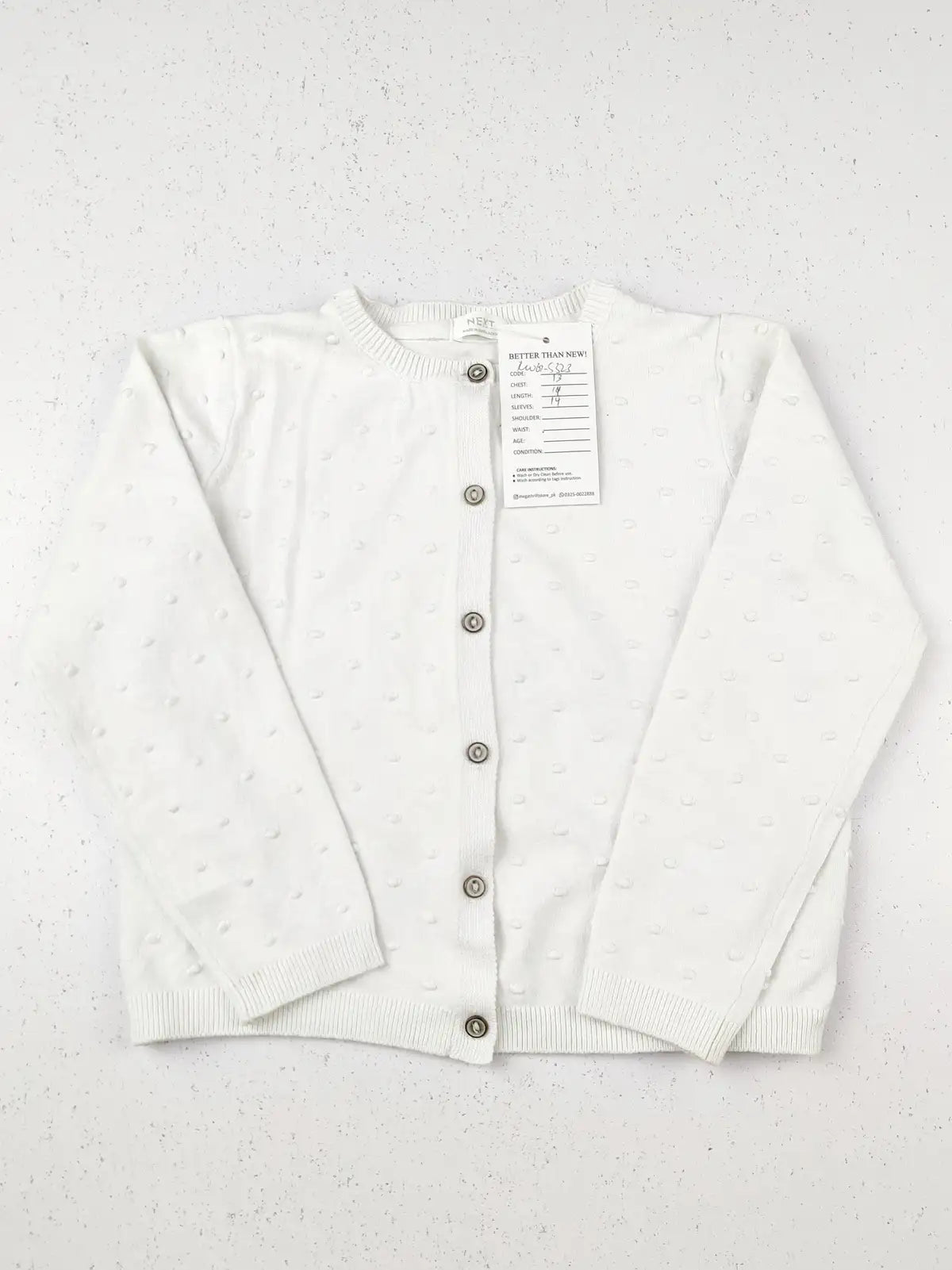 Buy online pre-used pre-loved 100% authentic & Original branded Next (KWG-5323) available in Pakistan. Top international brands avilable.