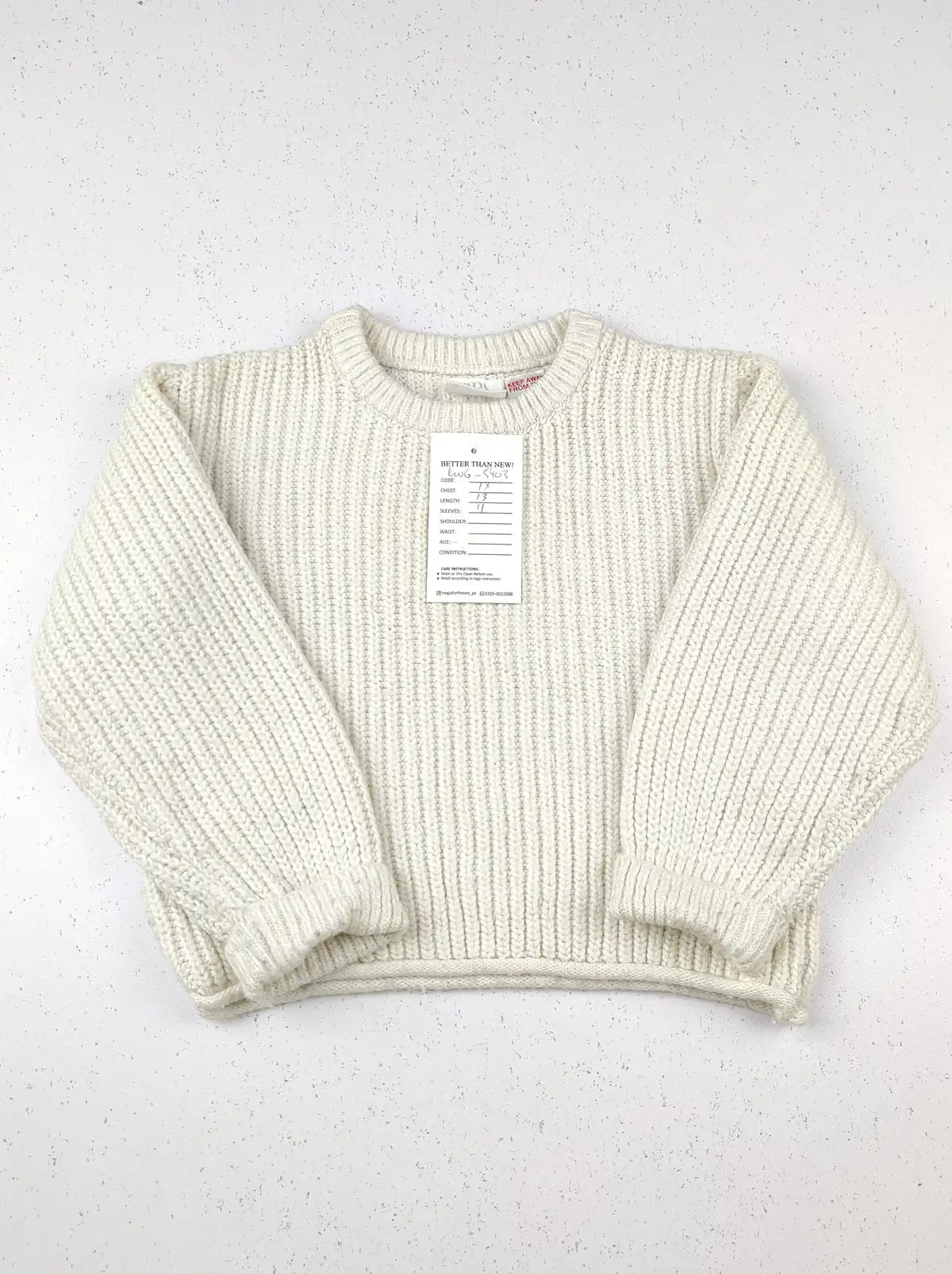 Buy online pre-used pre-loved 100% authentic & Original branded Zara (KWG-5403) available in Pakistan. Top international brands avilable.