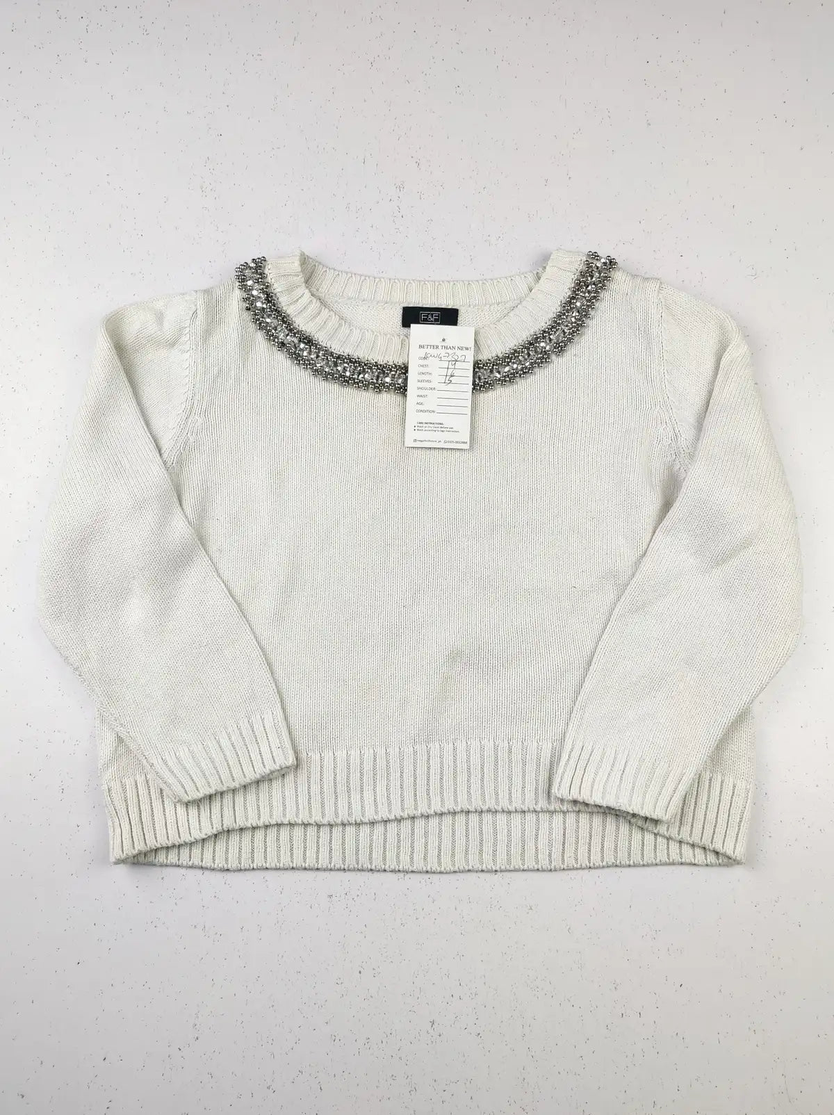 Buy online pre-used pre-loved 100% authentic & Original branded F&F (KWG-7327) available in Pakistan. Top international brands avilable.