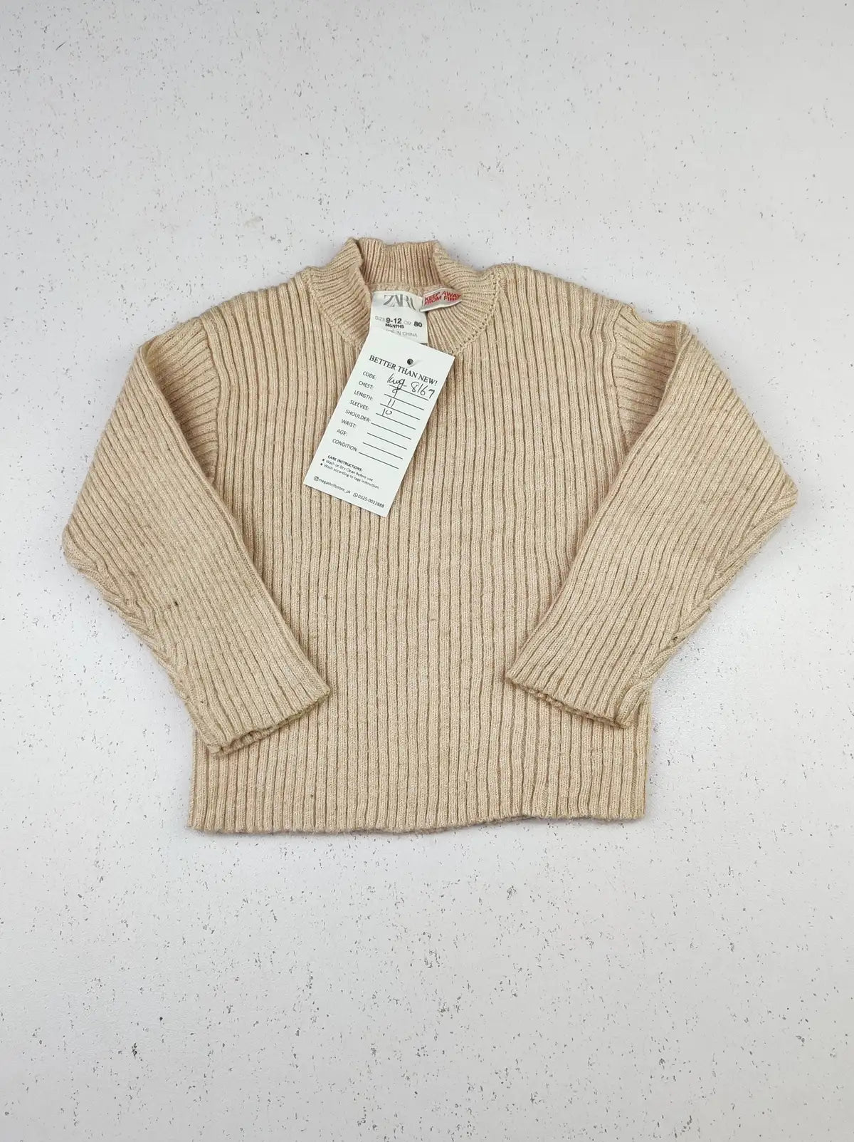 Buy online pre-used pre-loved 100% authentic & Original branded Zara (KWG-8167) available in Pakistan. Top international brands avilable.