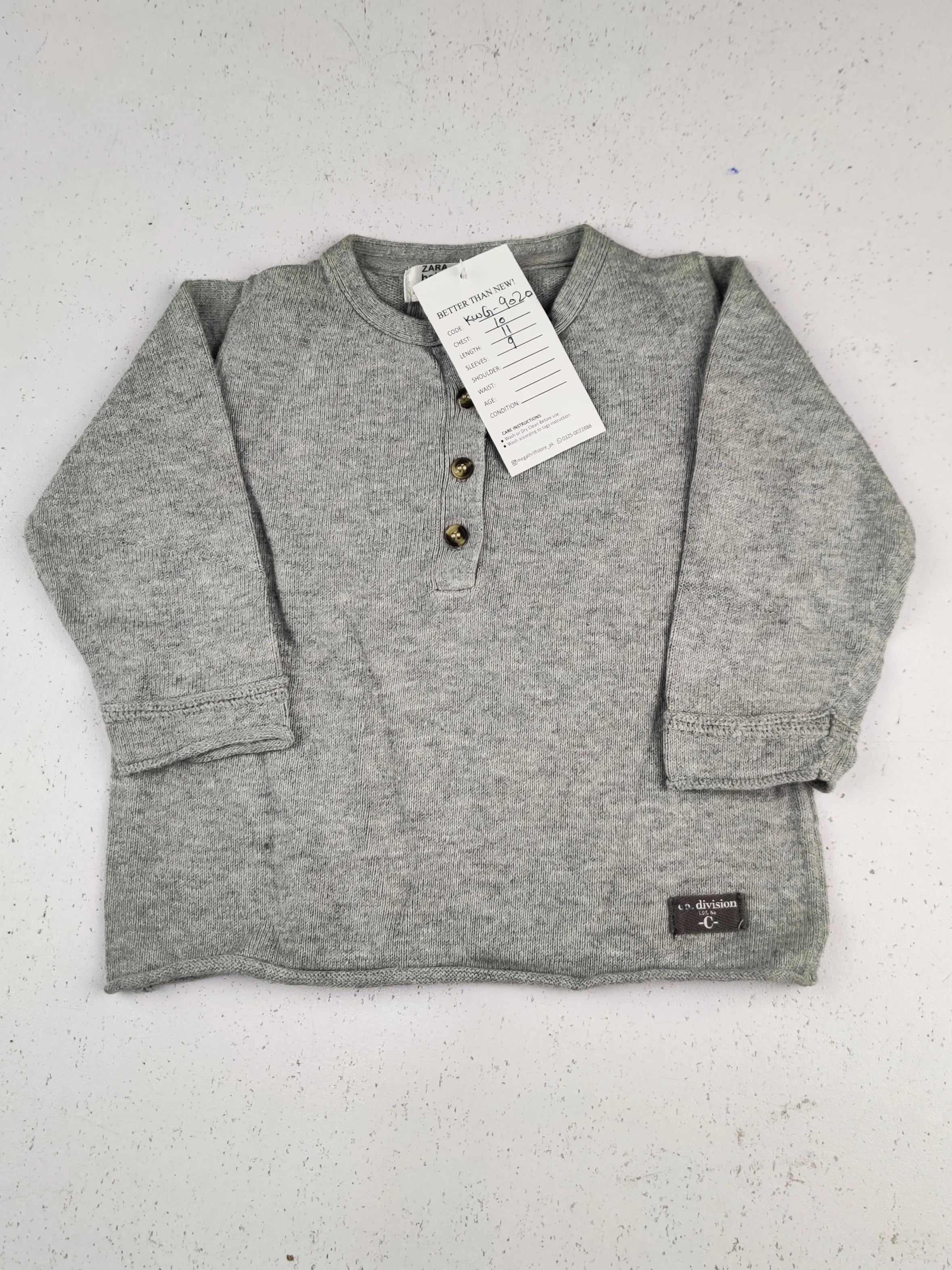 Buy online pre-used pre-loved 100% authentic & Original branded Zara (KWG-9020) available in Pakistan. Top international brands avilable.