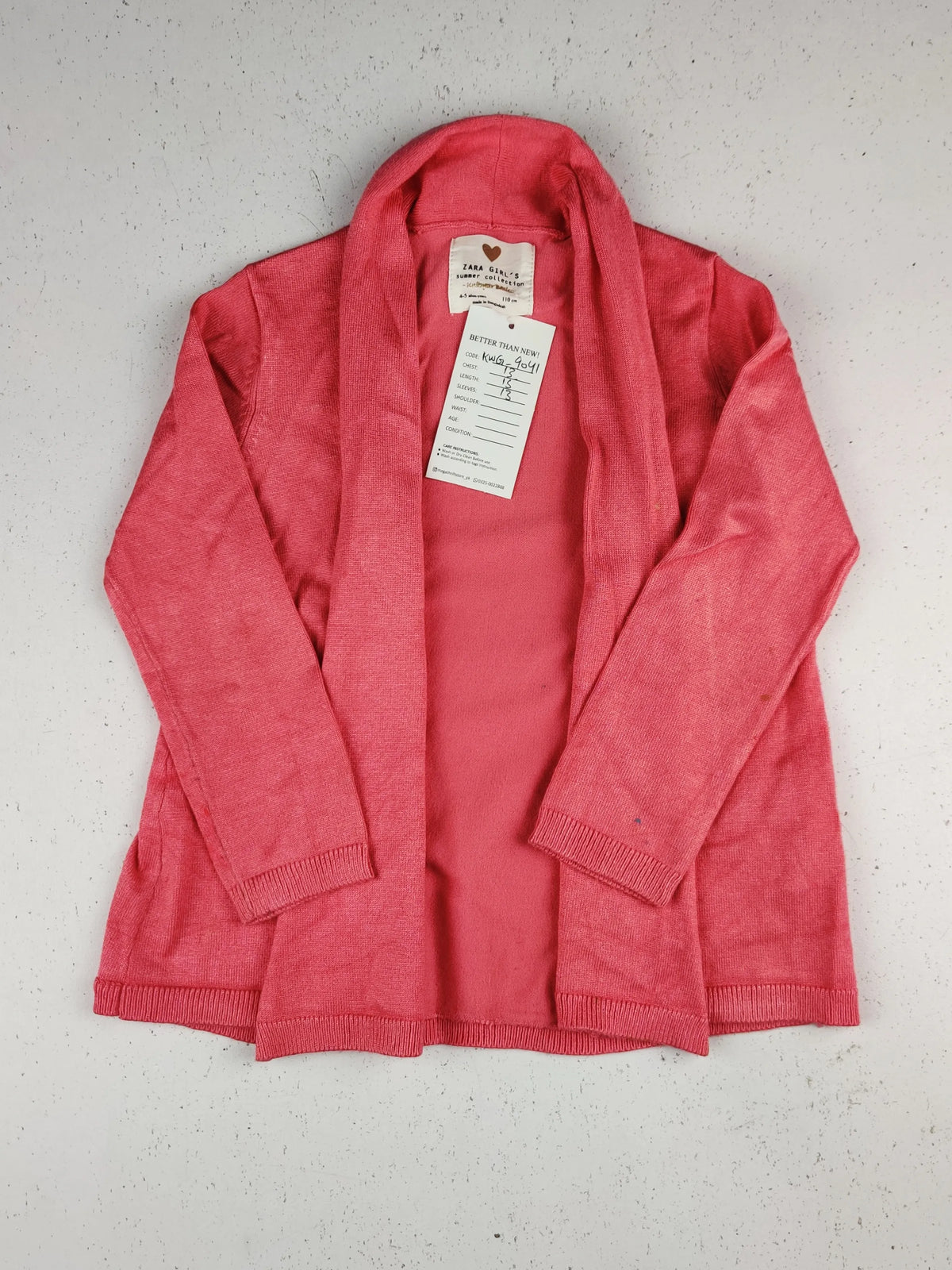 Buy online pre-used pre-loved 100% authentic & Original branded Zara (KWG-9041) available in Pakistan. Top international brands avilable.