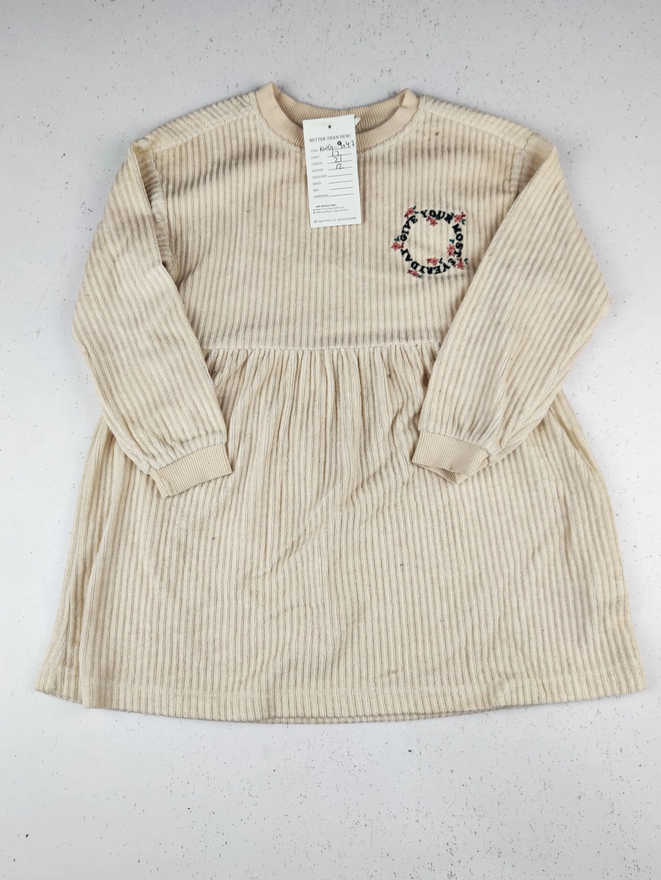 Buy online pre-used pre-loved 100% authentic & Original branded Zara (KWG-9047) available in Pakistan. Top international brands avilable.