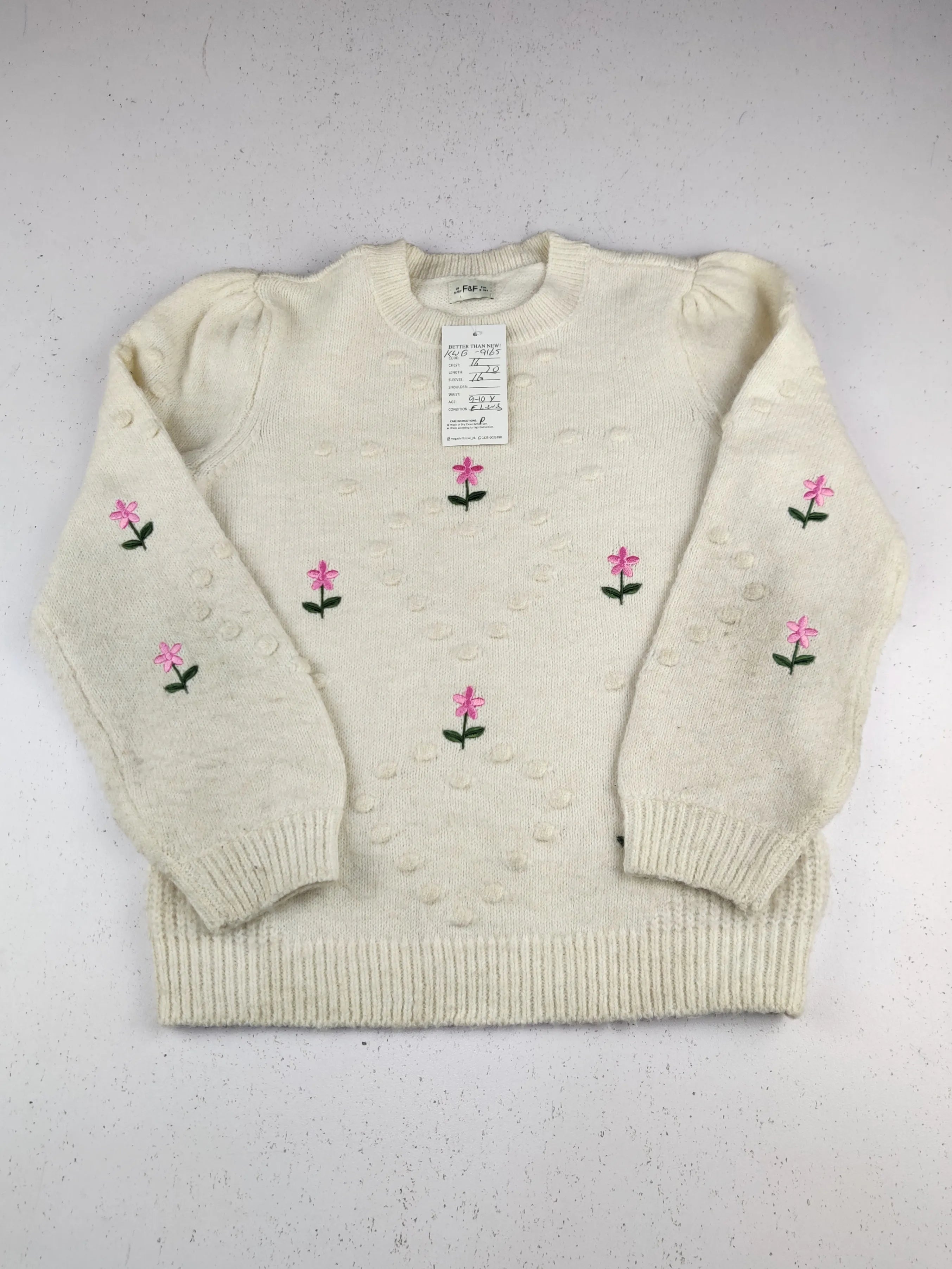 Buy online pre-used pre-loved 100% authentic & Original branded F&F (KWG-9165) available in Pakistan. Top international brands avilable.