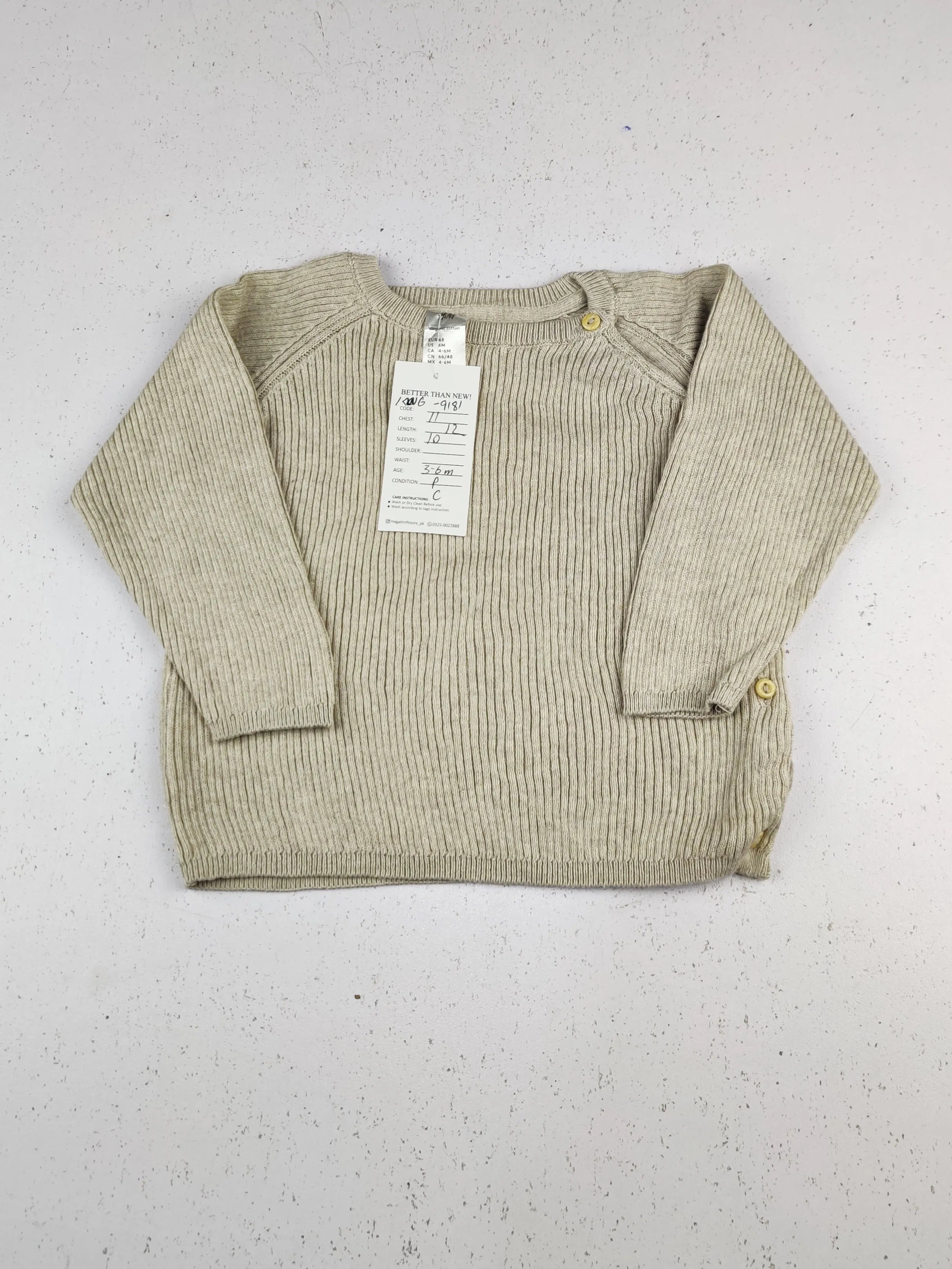 Buy online pre-used pre-loved 100% authentic & Original branded H&M (KWG-9181) available in Pakistan. Top international brands avilable.