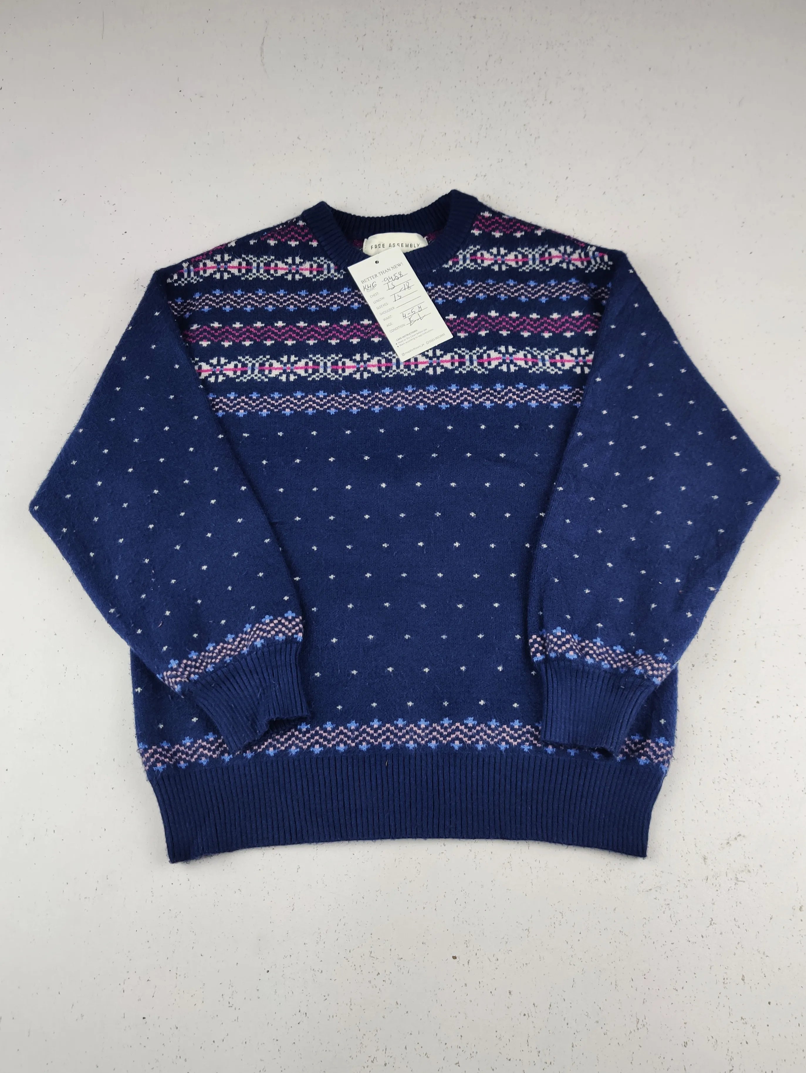 Buy online pre-used pre-loved 100% authentic & Original branded Free Assembly (KWG-9458) available in Pakistan. Top international brands avilable.