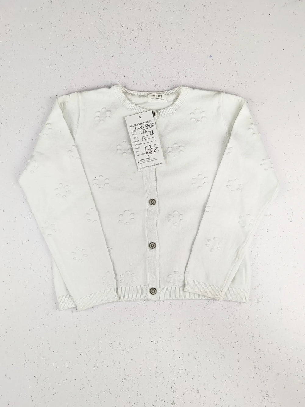 Buy online pre-used pre-loved 100% authentic & Original branded Next (KWG-9563) available in Pakistan. Top international brands avilable.