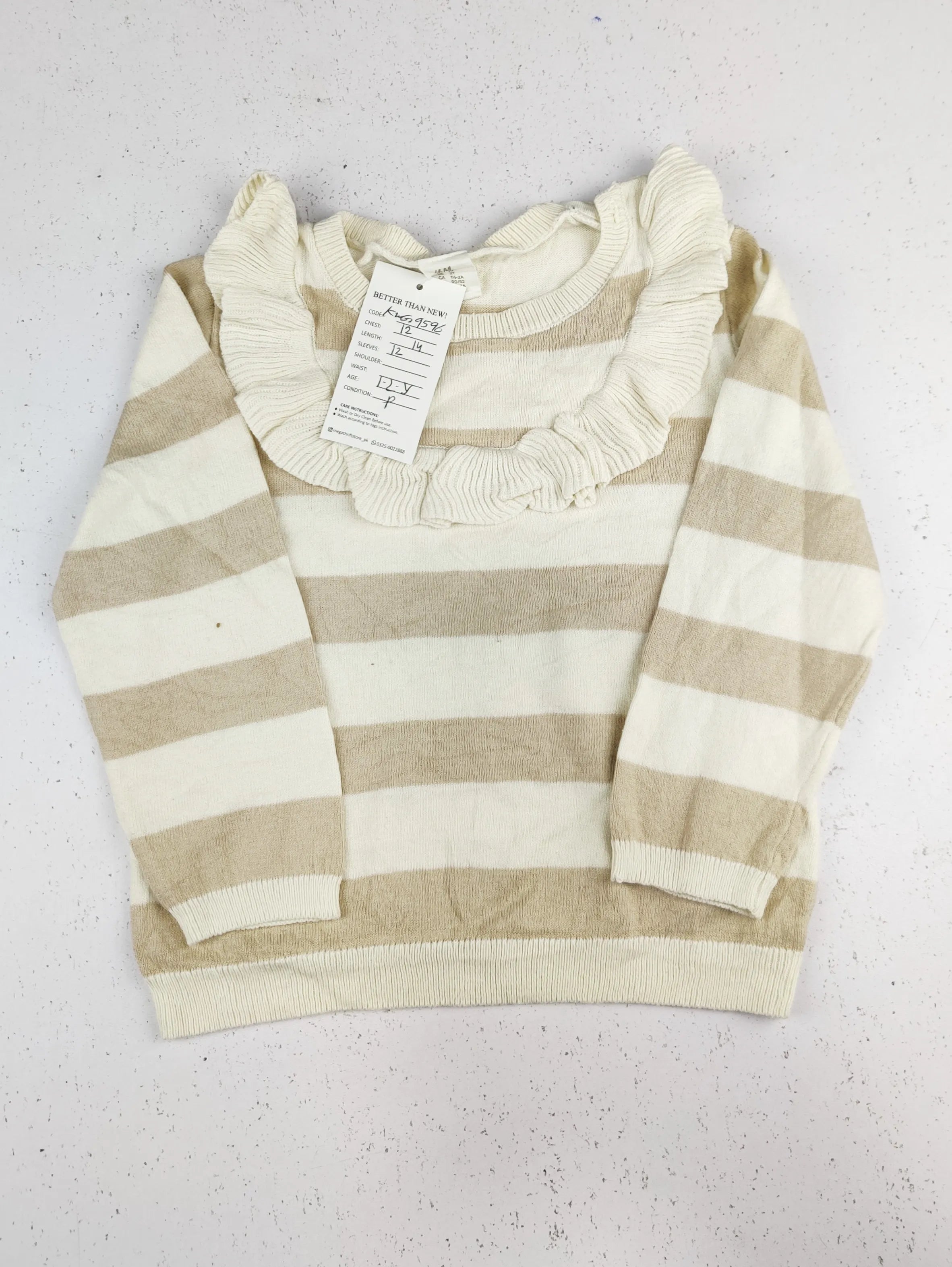 Buy online pre-used pre-loved 100% authentic & Original branded H&M (KWG-9596) available in Pakistan. Top international brands avilable.