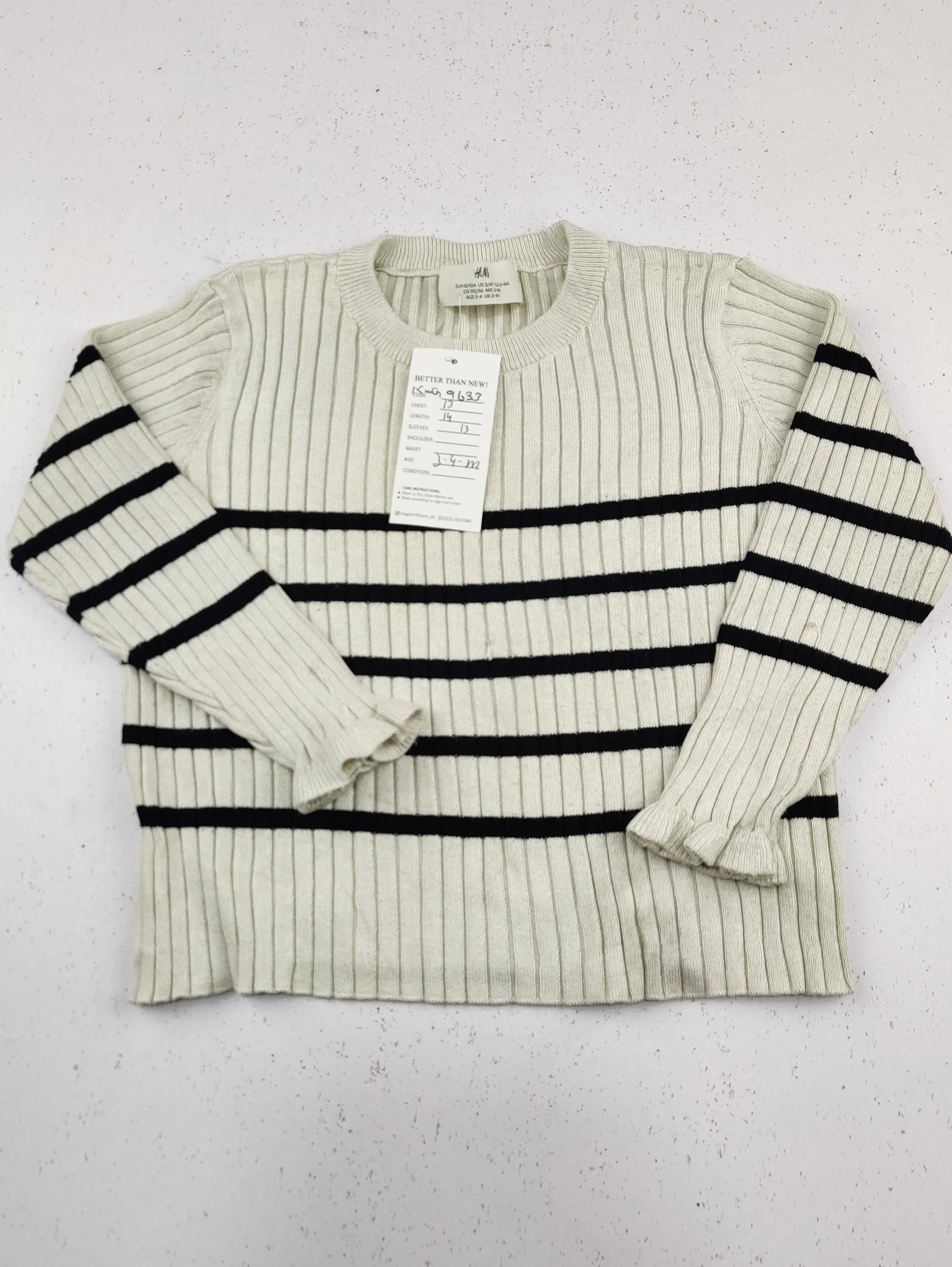 Buy online pre-used pre-loved 100% authentic & Original branded H&M (KWG-9633) available in Pakistan. Top international brands avilable.